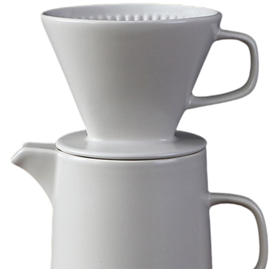 Coffee Dripper Kit Kitchen Accessories Hand Brewed for Coffee Shop Office Light Grey L