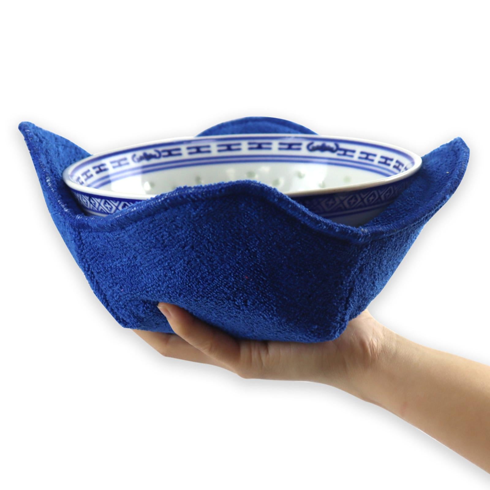 Bowl Holder Heat Resistant Anti Scalding Household for Hotel Kitchen Office