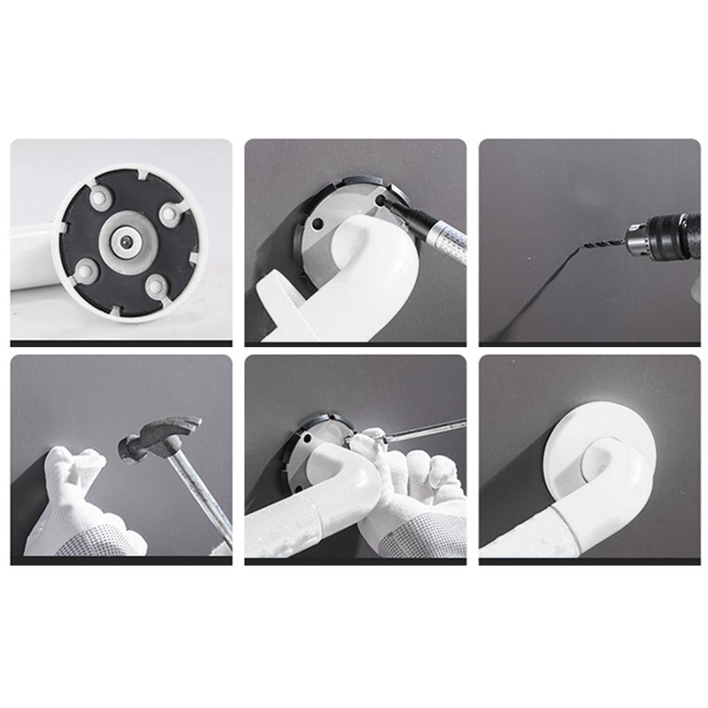 Bathroom Safety Handle Hand Rail Support Shower Handles for Bathroom 40cm