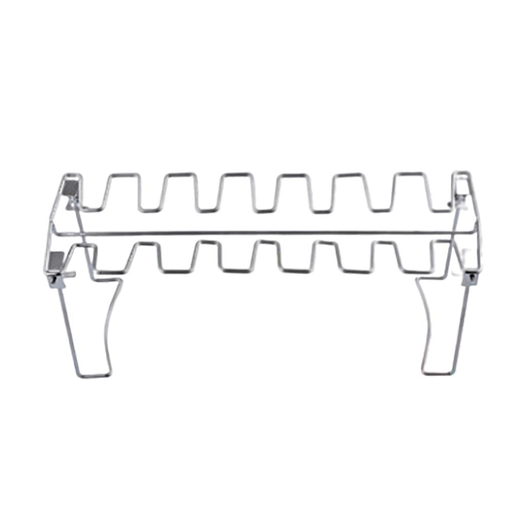 Chicken Leg Wing Grill Rack Roaster Rack Grill Stand for Outdoor Party without pan