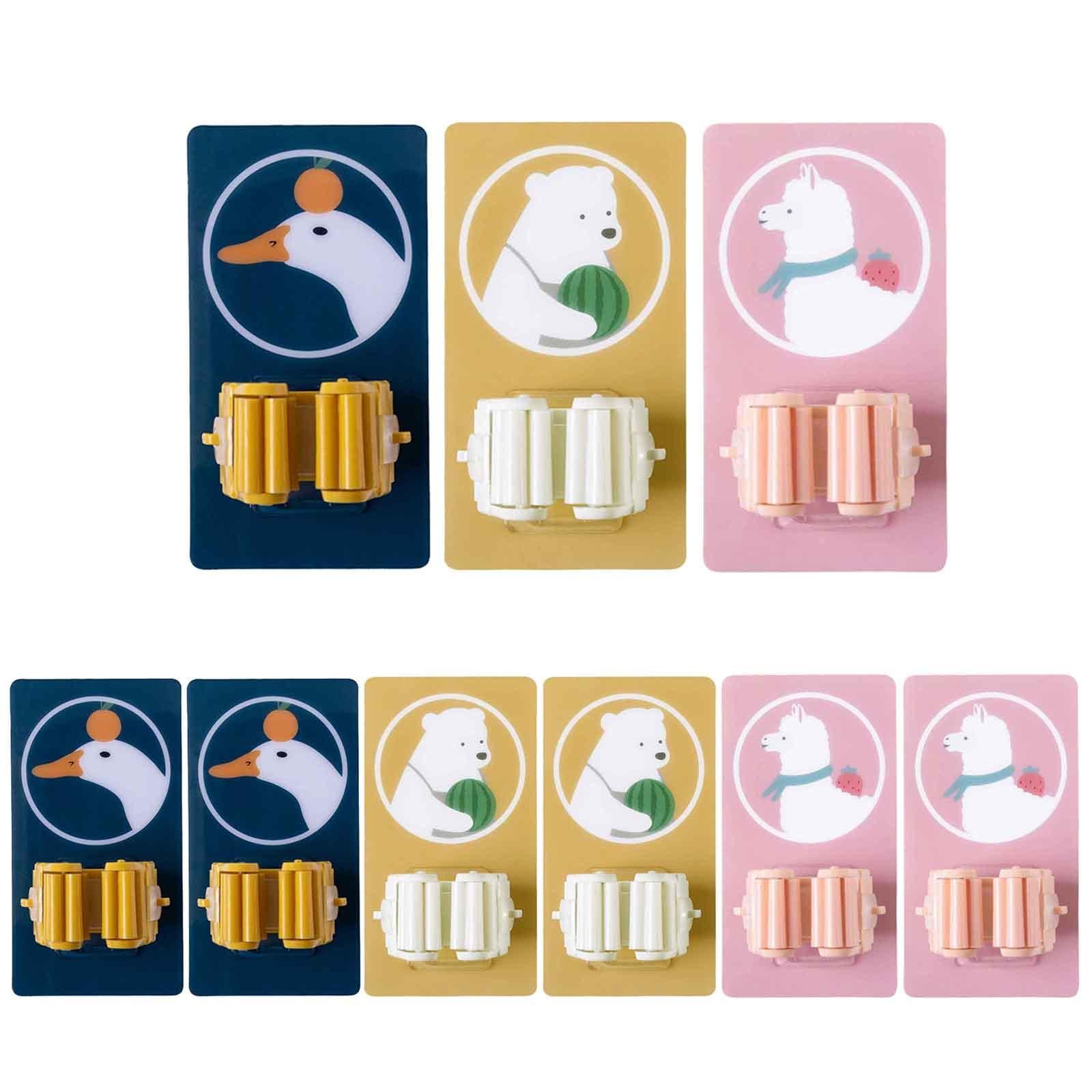 Brush Broom Hanger Storage Rack Wall Housekeeper Wall Mount Mop Organizer 1Pcs Duck