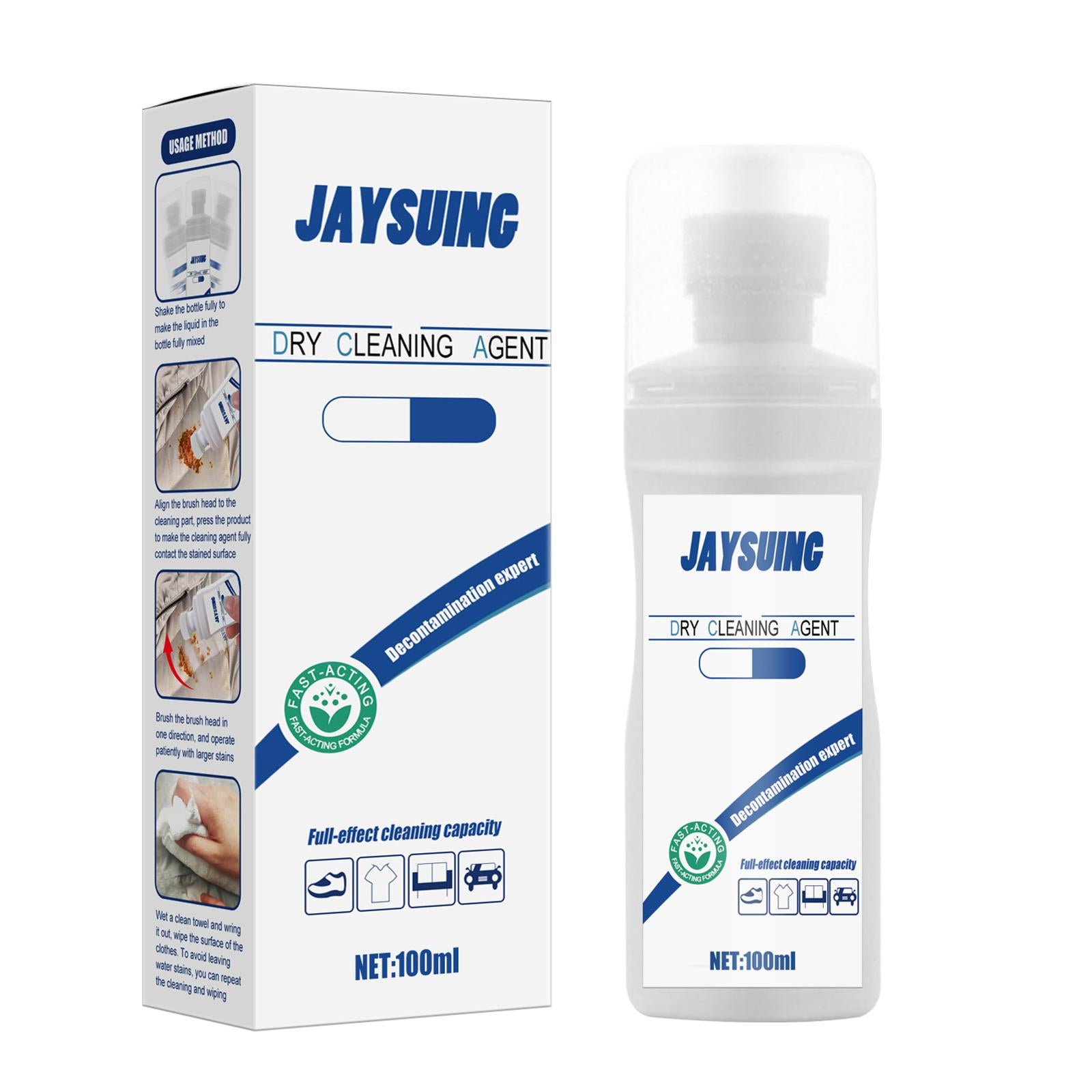 4xWaterless Liquid   Cleaning Agent Cleaning Agent for Shoes Clothes Bags