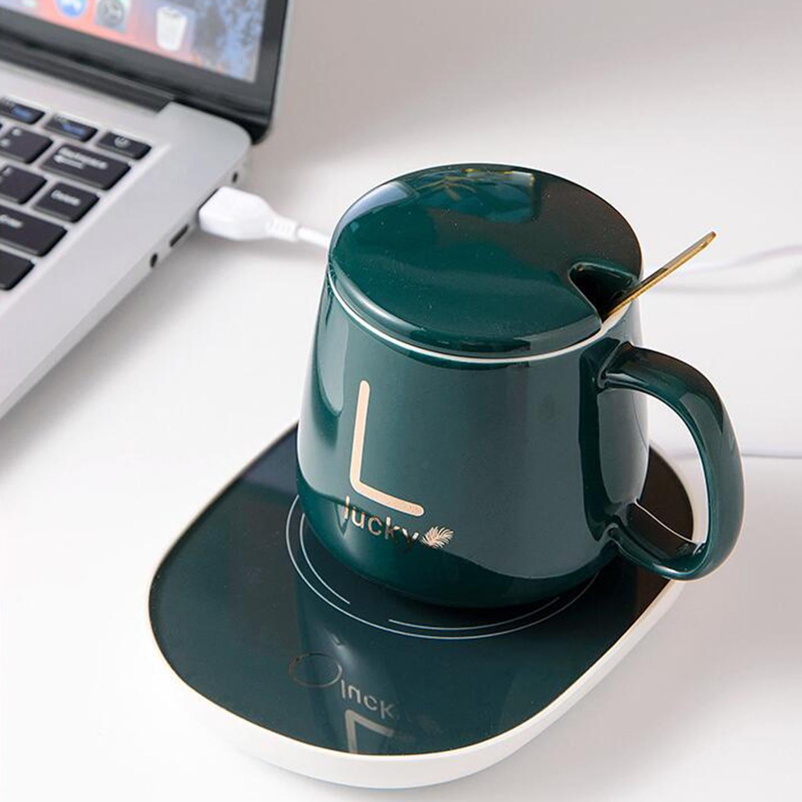 Beverage Warmer Constant Temperature Mug Warmer for Office Home Green