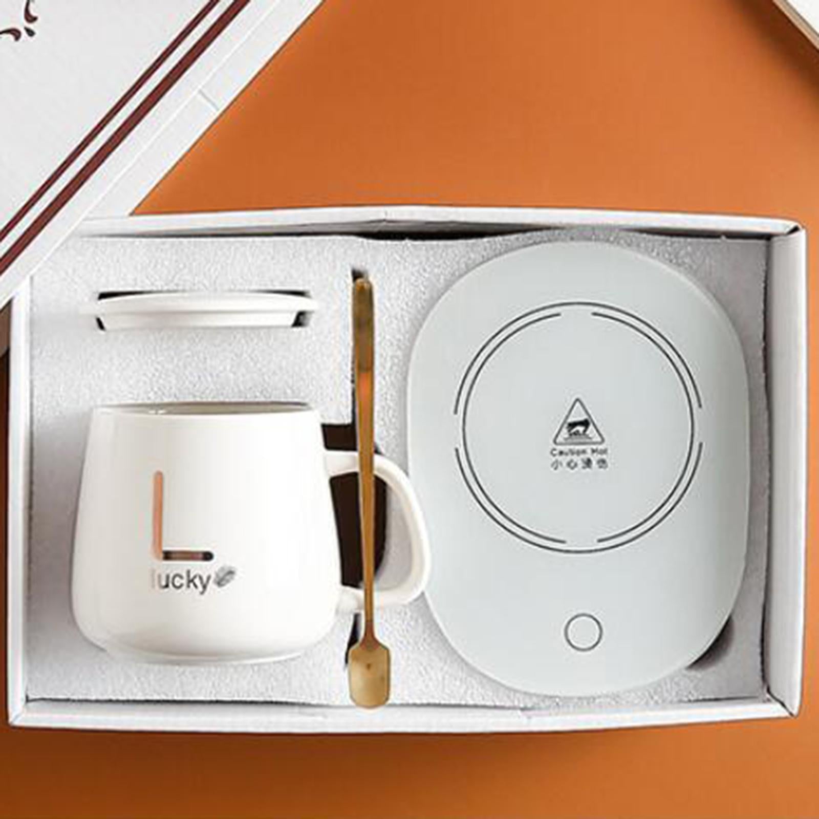 Beverage Warmer Constant Temperature Mug Warmer for Office Home White