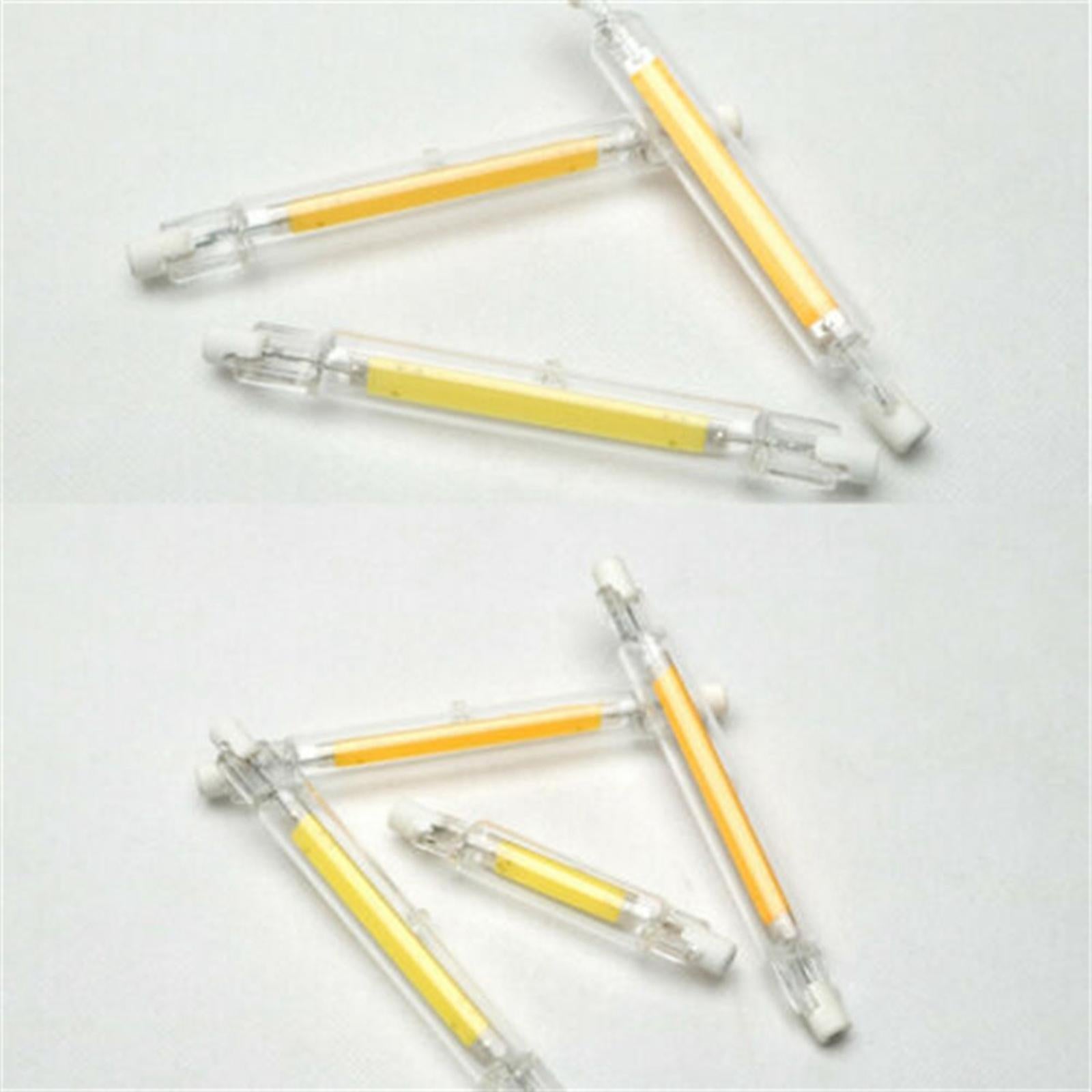 118mm J118 LED R7S Glass Tube COB Bulb 2700K-3000K Ceramics for Floor Lamps