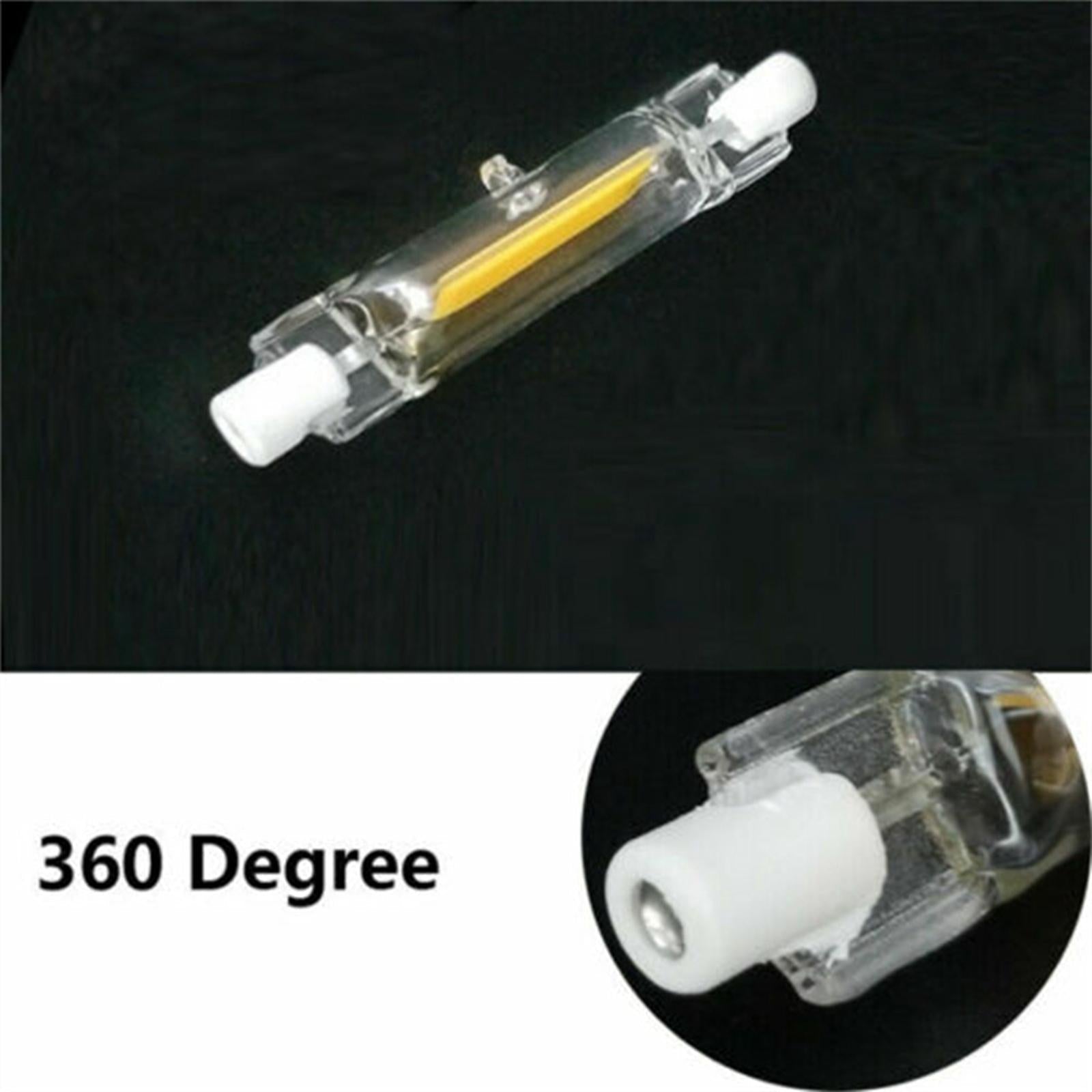 118mm J118 LED R7S Glass Tube COB Bulb 2700K-3000K Ceramics for Floor Lamps