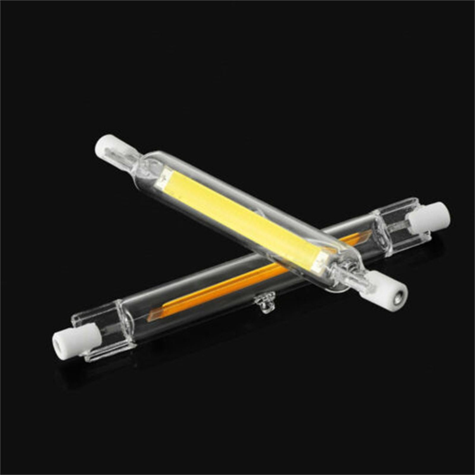 118mm J118 LED R7S Glass Tube COB Bulb 2700K-3000K Ceramics for Floor Lamps