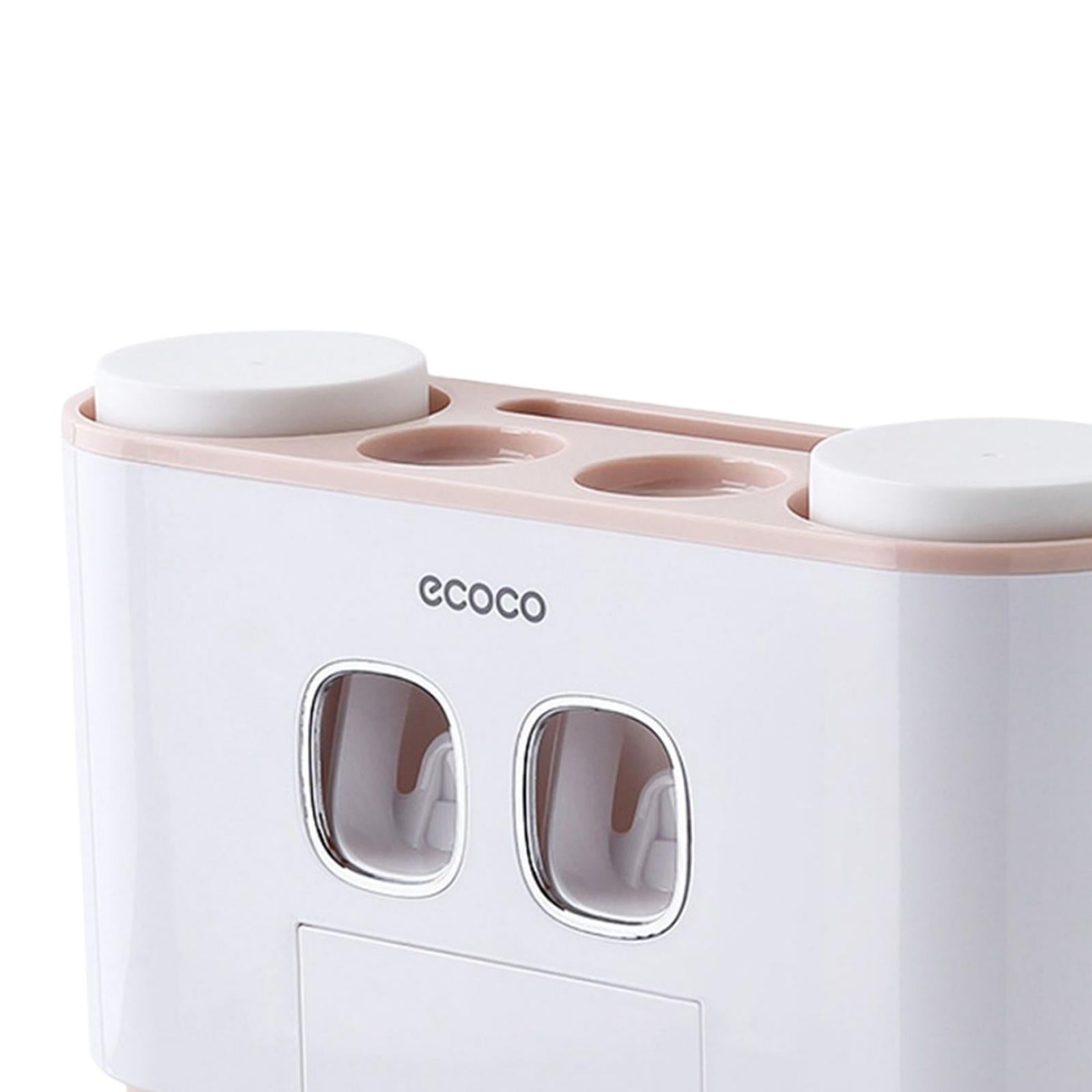Automatic Electric Tooth Pastetooth Dispenser Squeezer for Bathroom Kids Pink