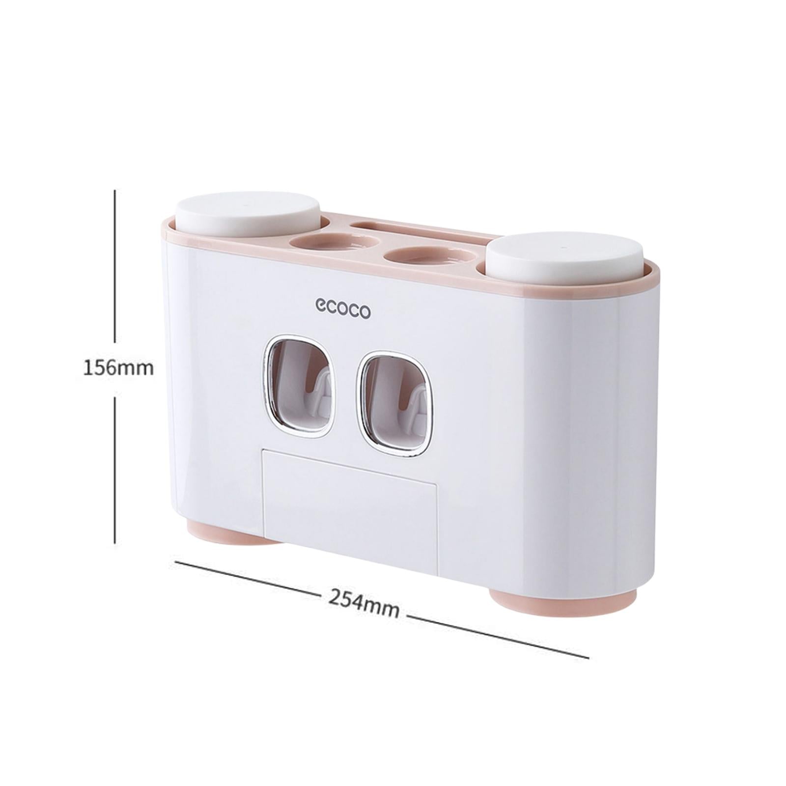 Automatic Electric Tooth Pastetooth Dispenser Squeezer for Bathroom Kids Pink