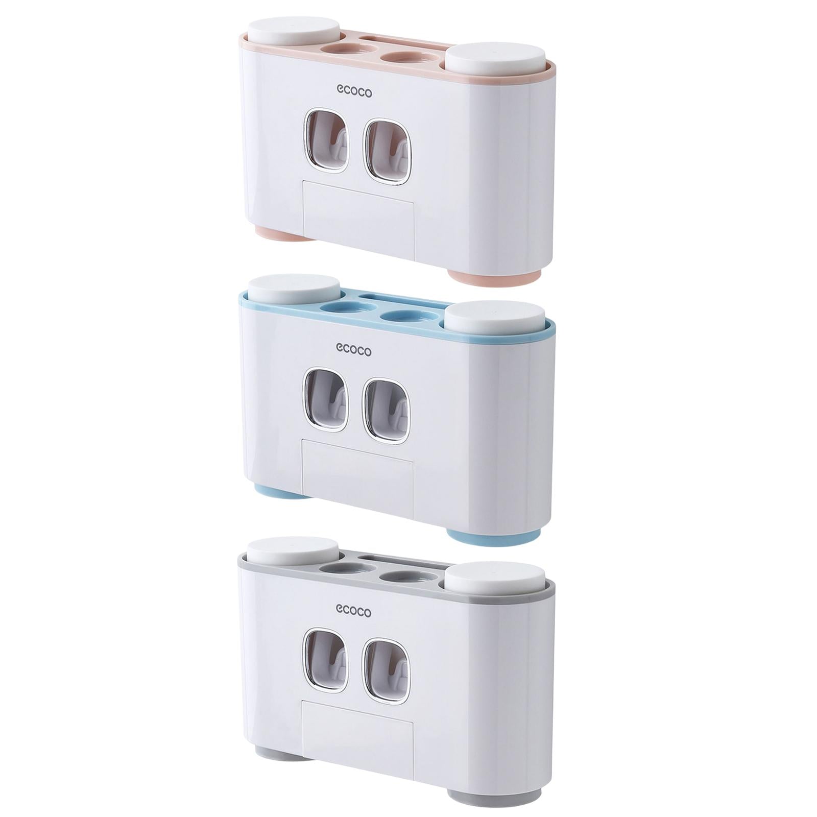Automatic Electric Tooth Pastetooth Dispenser Squeezer for Bathroom Kids Pink