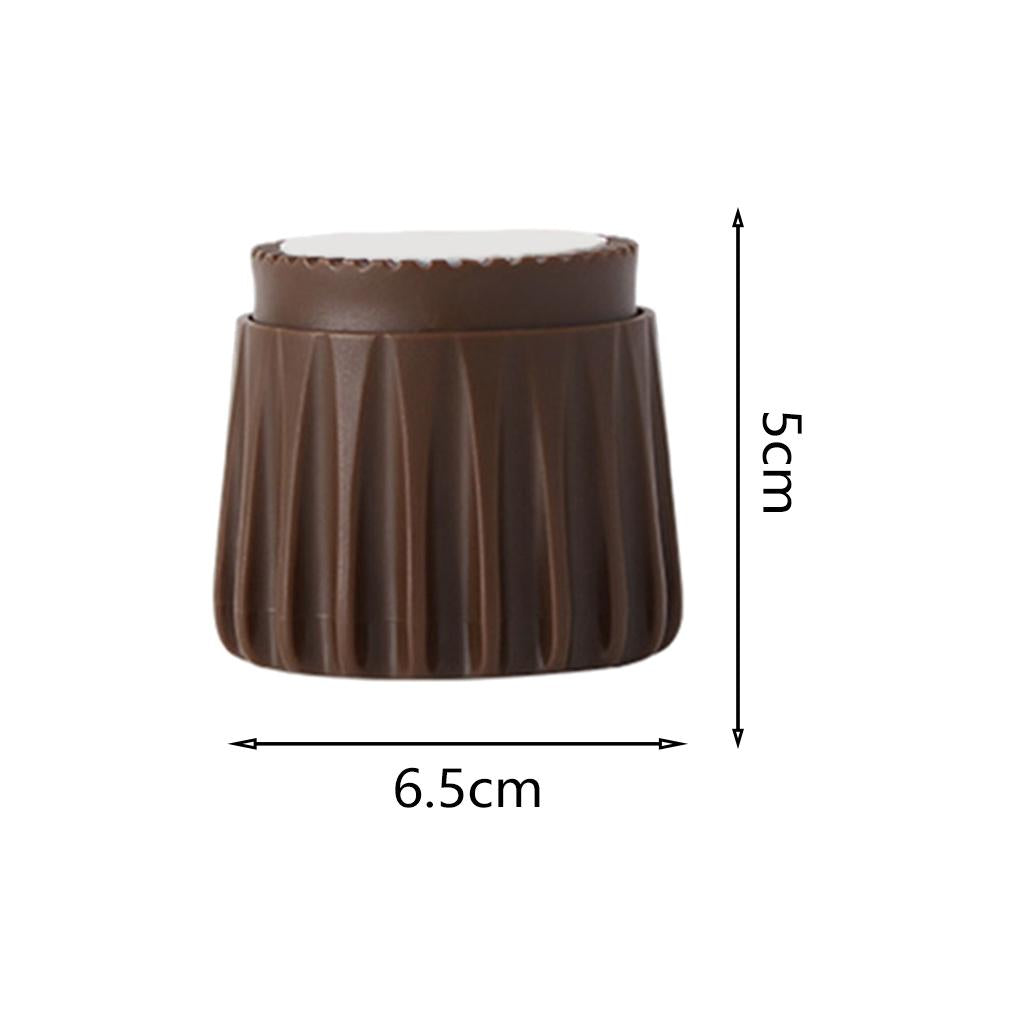 2 Pieces Adjustable Furniture Riser Non-Slip Heavy Duty for Sofa and Table Small Brown