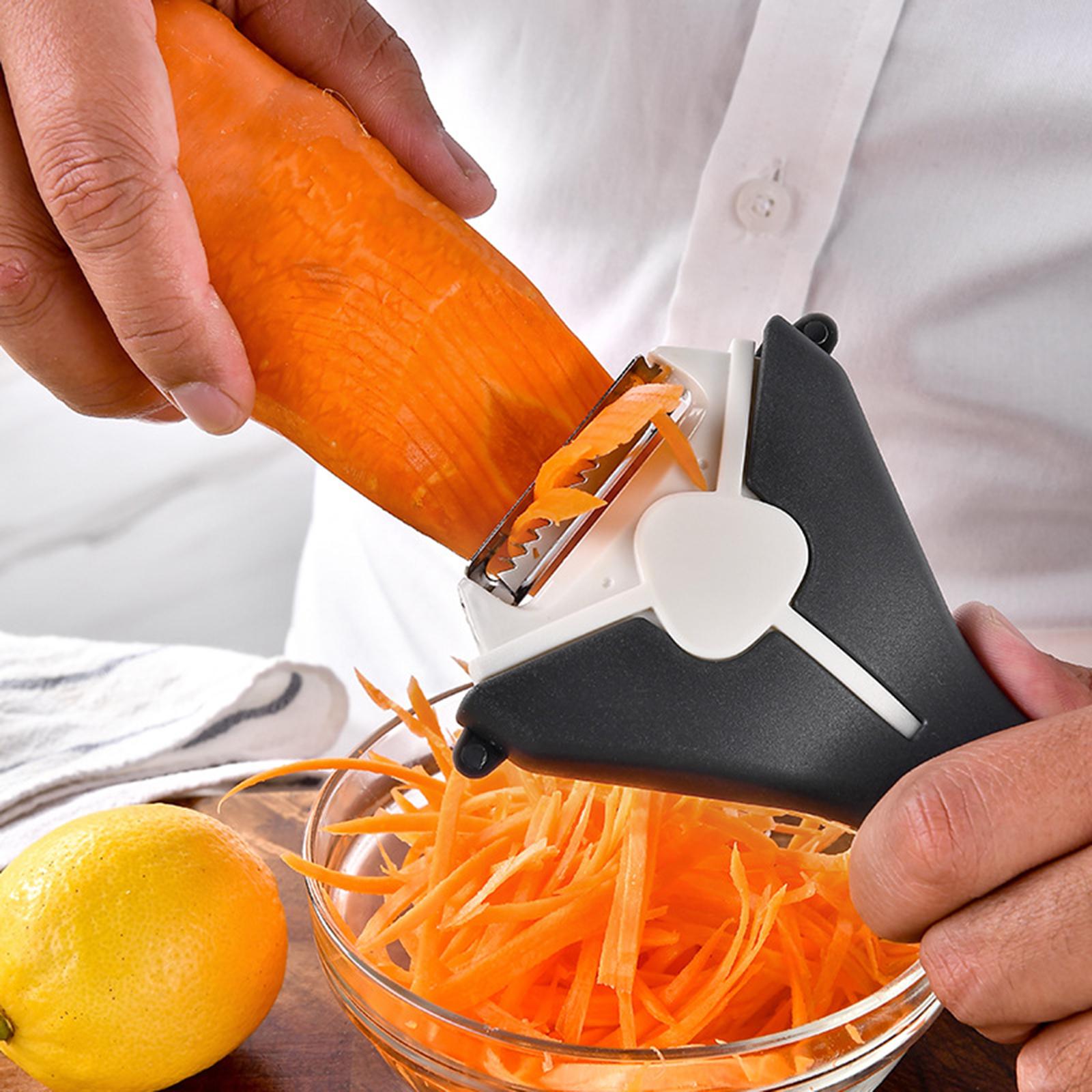 2-In-1 Julienne Peeler Potato Peeler Slicer for Peeling Mandoline Lemon