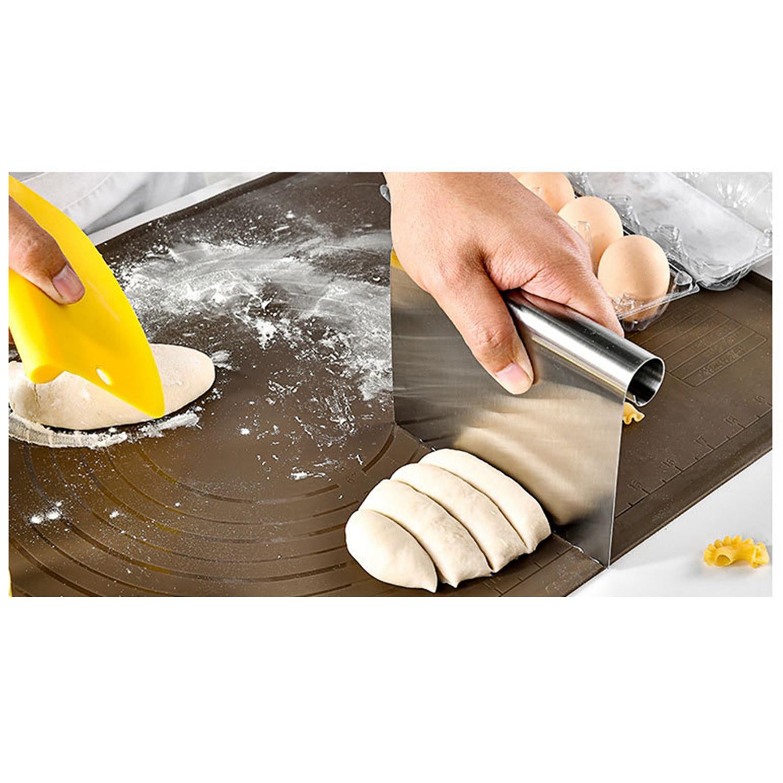 2 in 1 Pastry Scraper Heavy Duty for Kitchen Tools Baking Spatulas Cookies