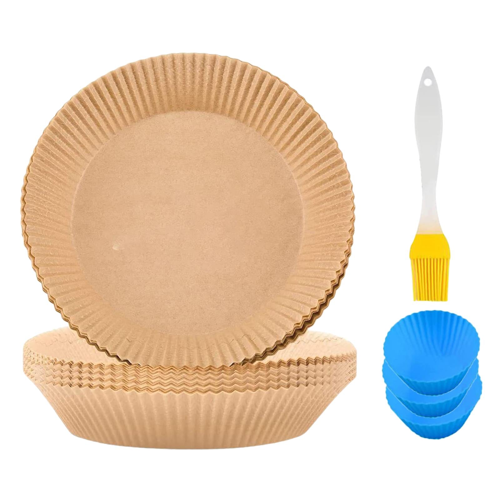 Disposable Paper Liner Non-Stick Air Fryer Accessories Household Brown