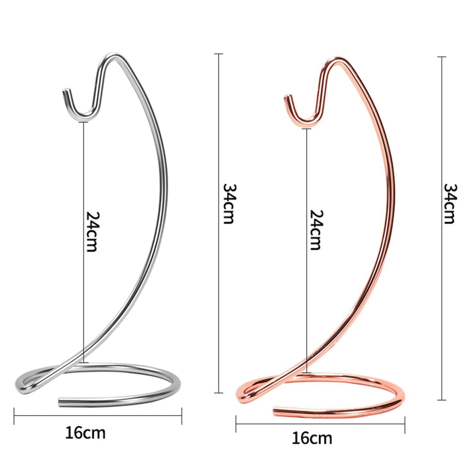 Banana Hanger Jewelry Earphones Masks Holder Space Saving for Home Decor gold plated