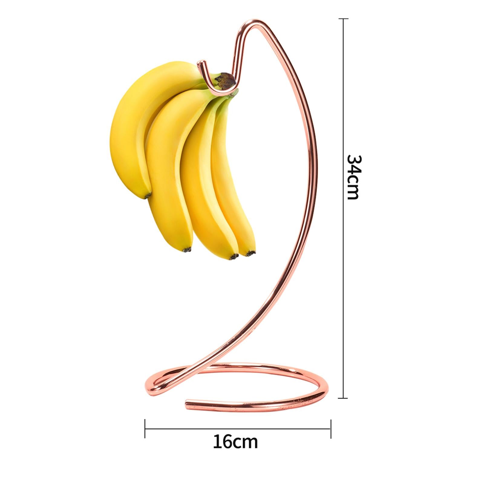 Banana Hanger Jewelry Earphones Masks Holder Space Saving for Home Decor gold plated
