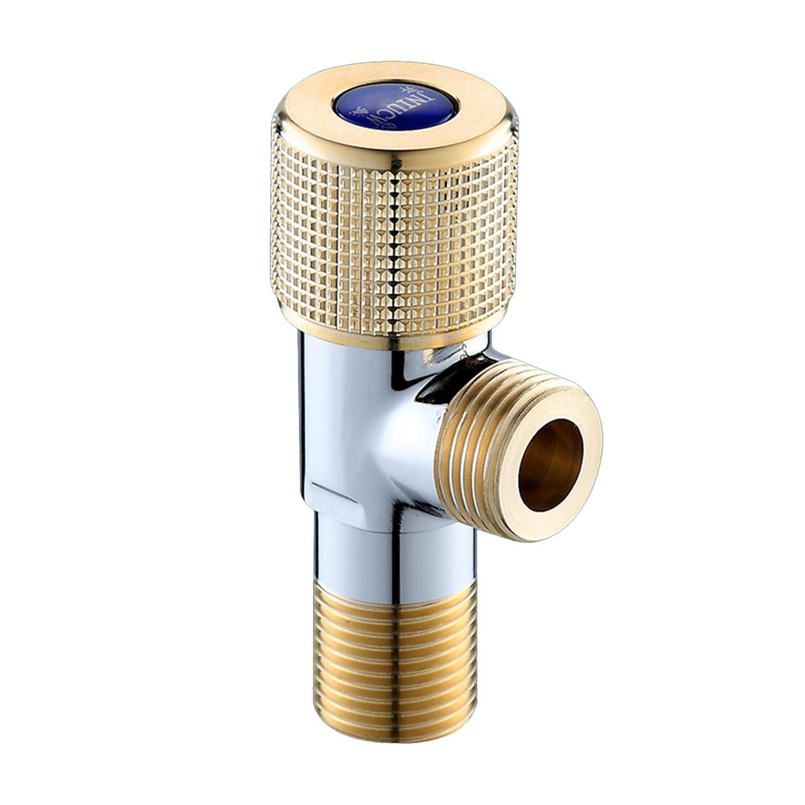 Angle Valve Anti-Rust Leak-Proof Pipe Fittings for Toilet Supply Bathroom blue