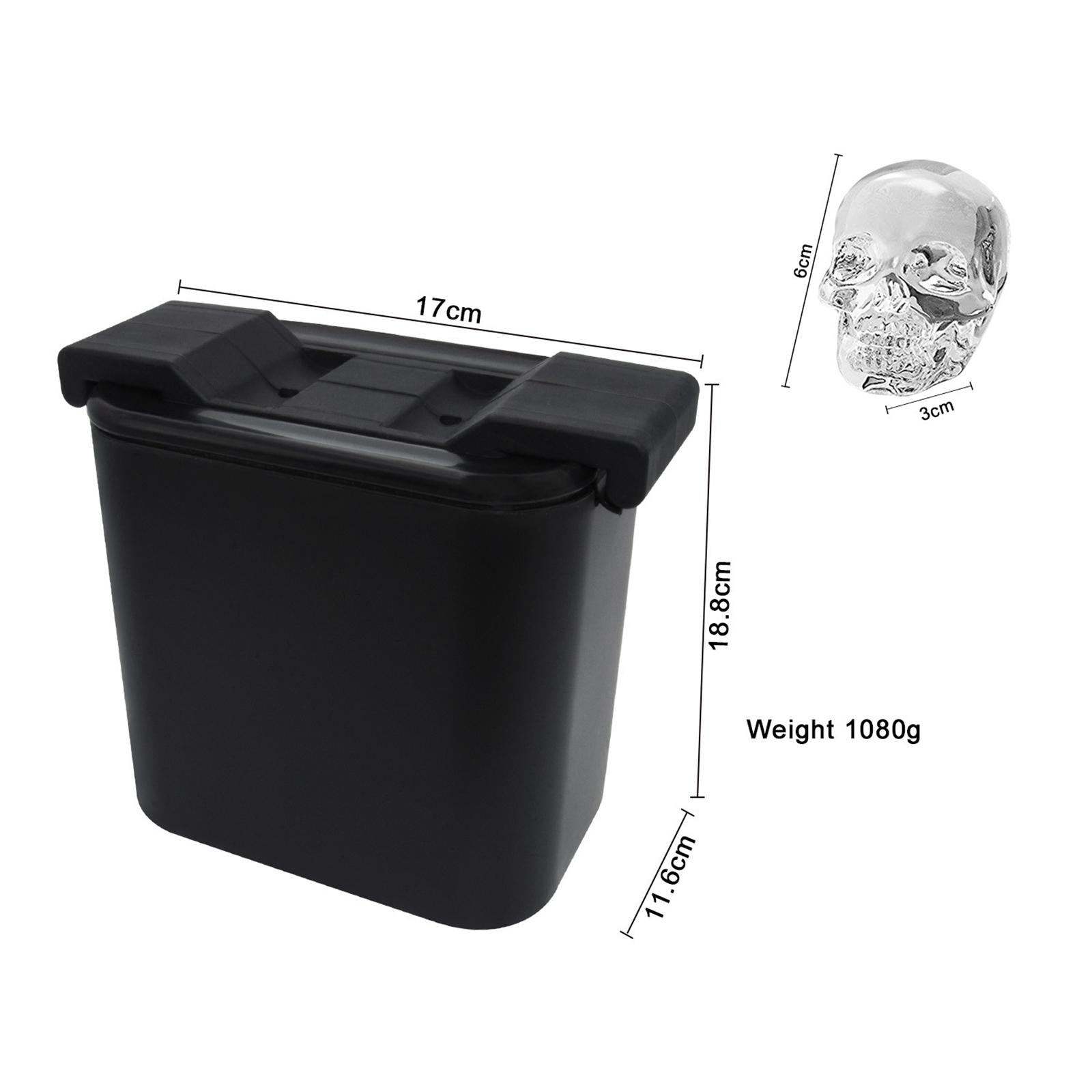 Clear Ice Ball Maker Ice Ball Press Spherical Tray Mould Skull