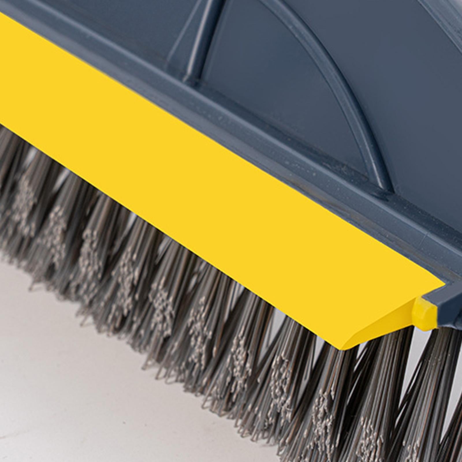 2 in 1 Floor Scrub Brush Deep Cleaning Scrub Tile Brush Dark Blue 92cm