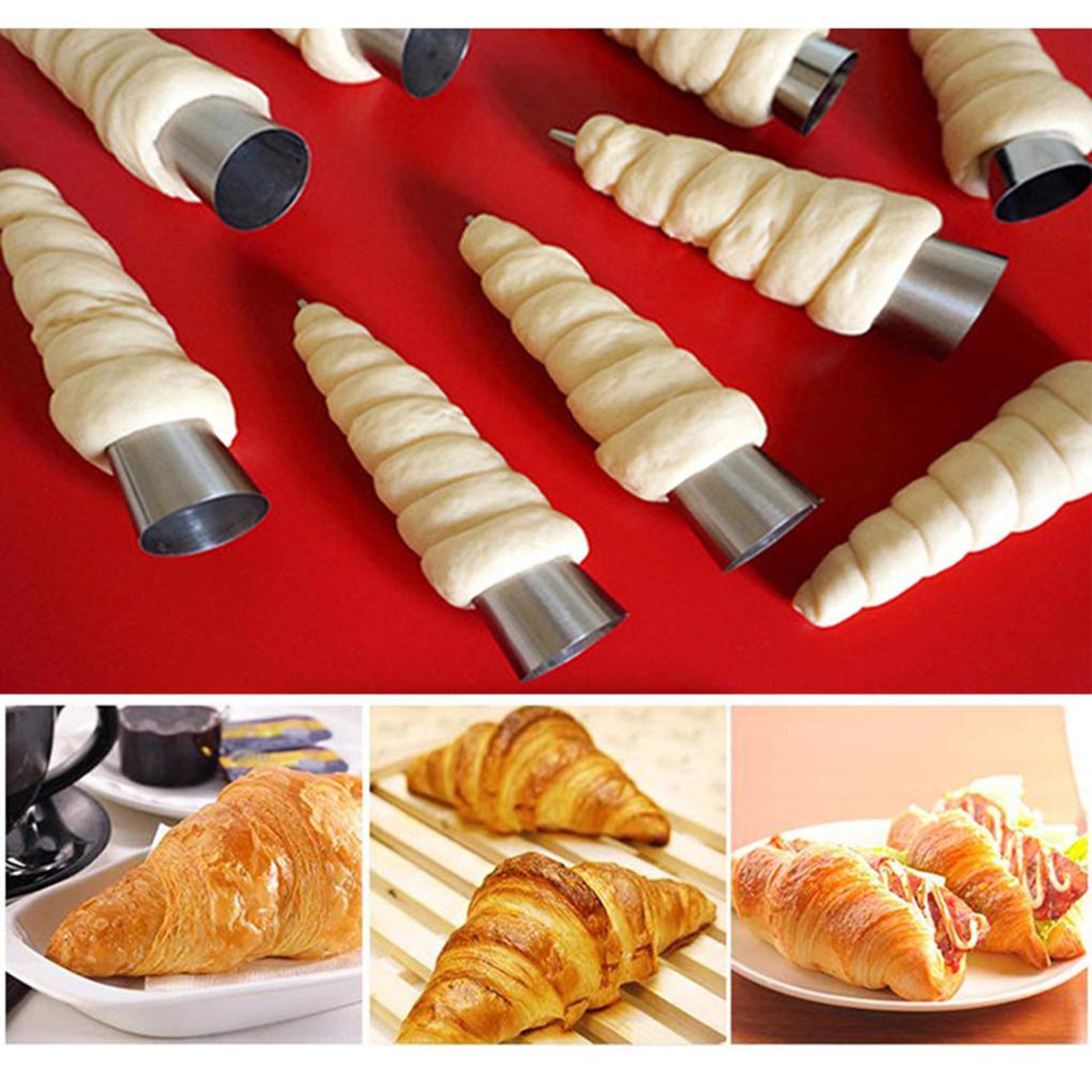 21x Cannoli Form Tubes Baking Tubes for Pastry Chocolate Cones Desserts