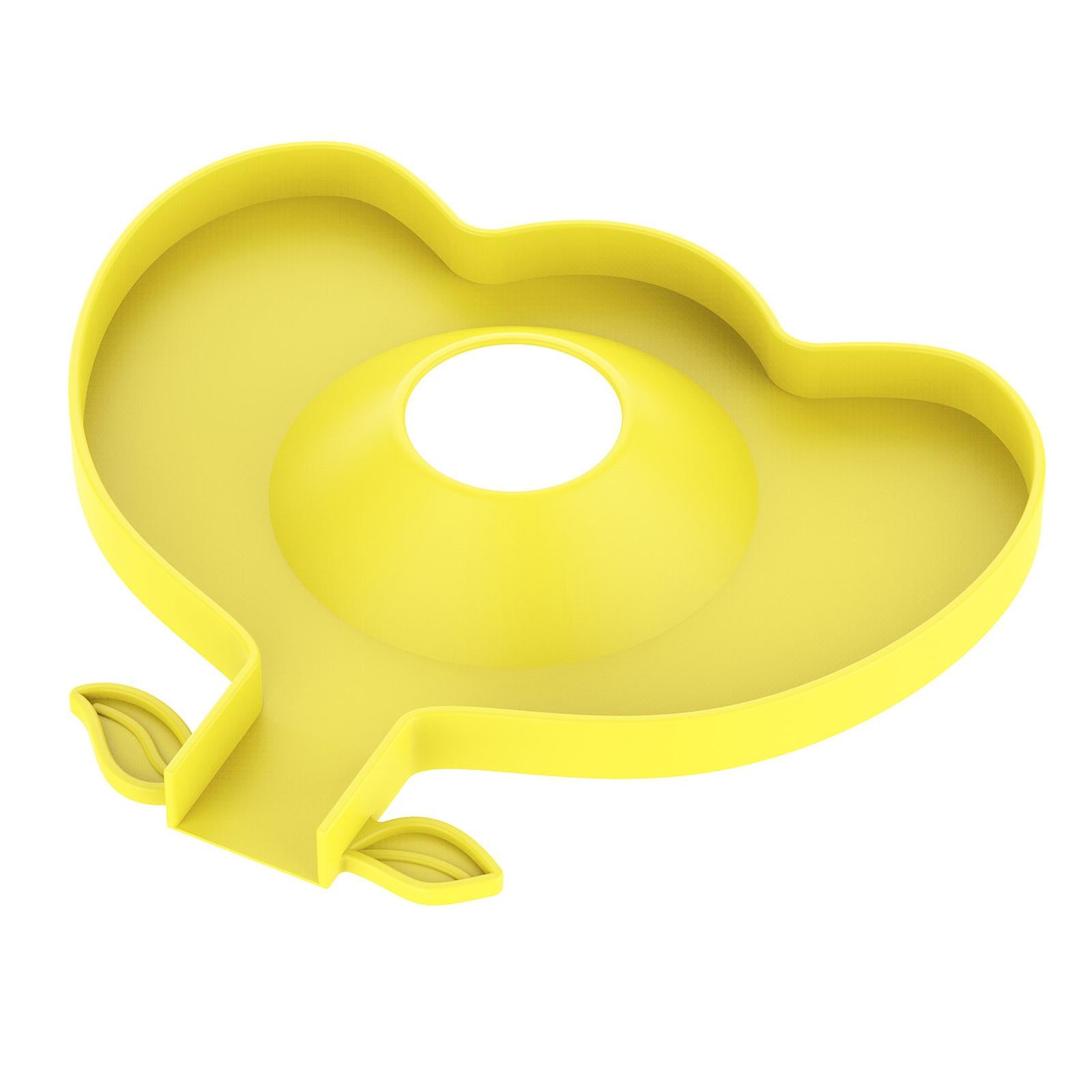 5xKitchen Faucet Splash Guard Faucet Absorbent Pad for Bathroom Yellow