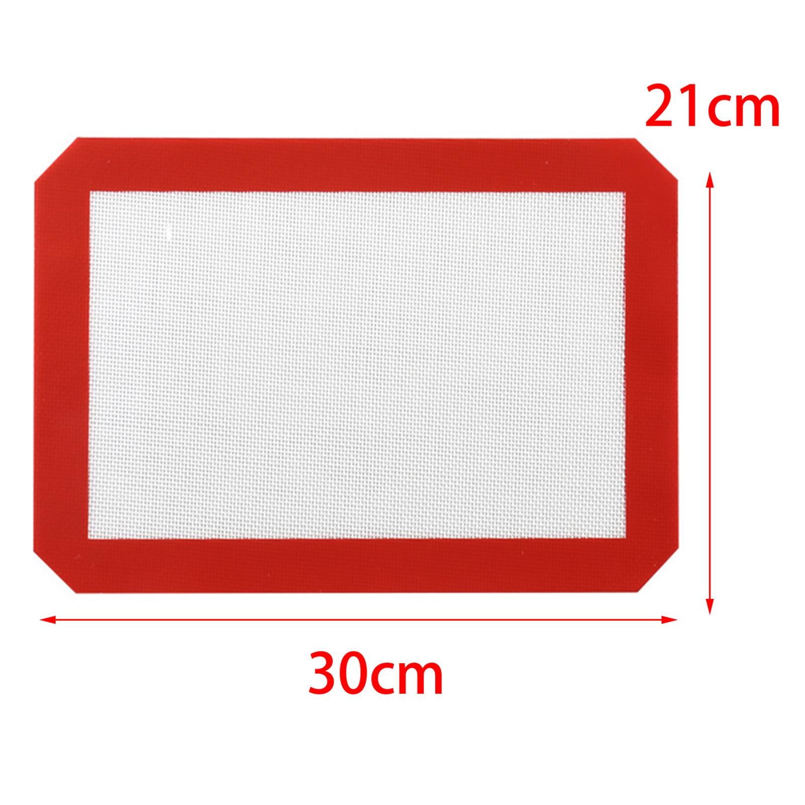 2xKitchen Silicone Baking Mat Liners Heat Resistant for Macaron Pastry Cookie