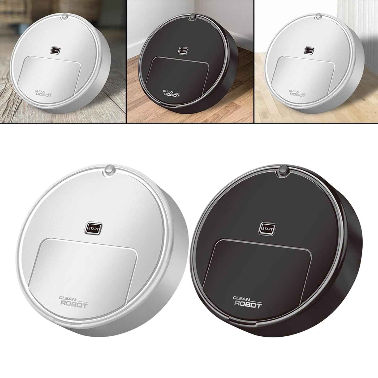 Household Robot Automatic Vacuum Cleaner Floor Sweeping for Corner White