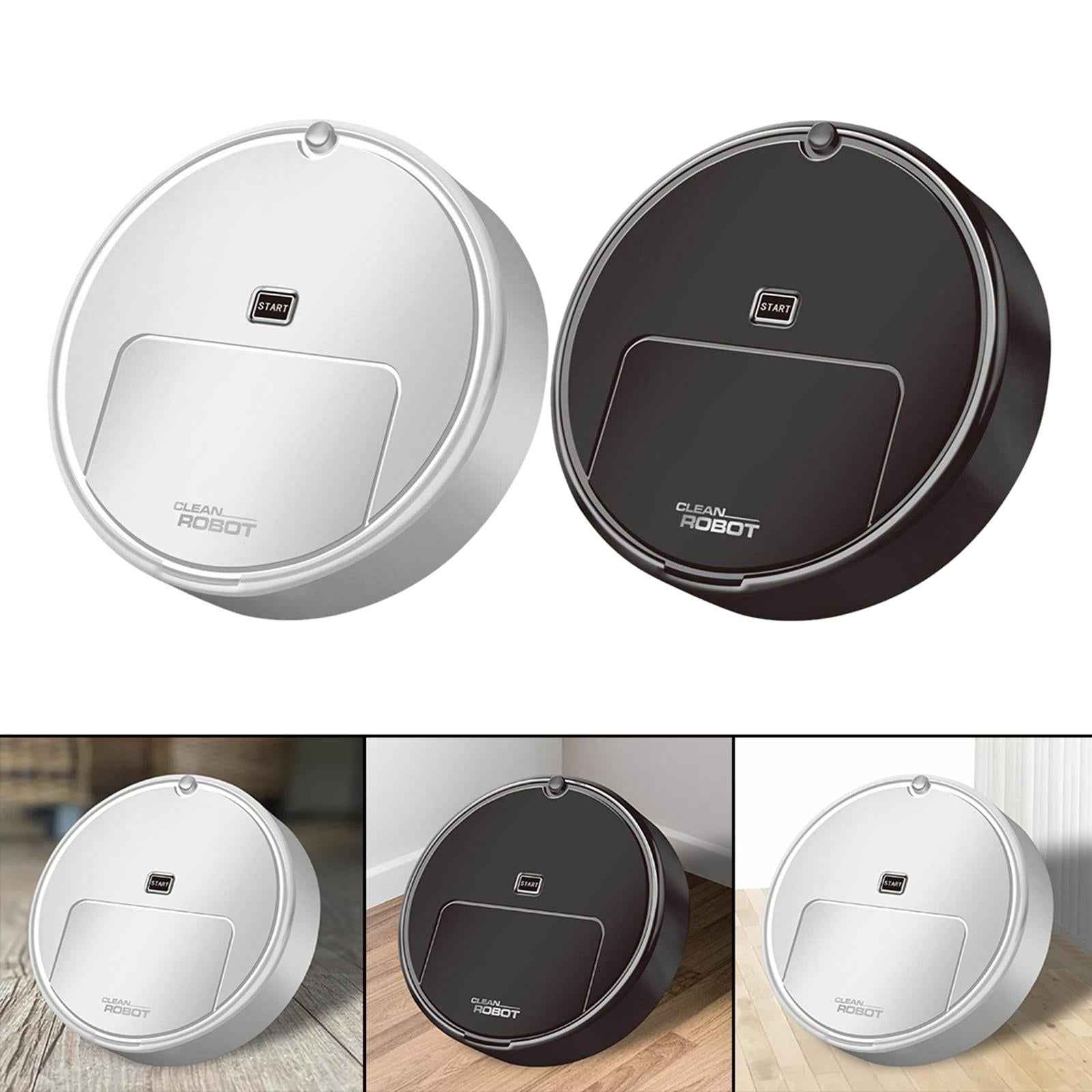 Household Robot Automatic Vacuum Cleaner Floor Sweeping for Corner White