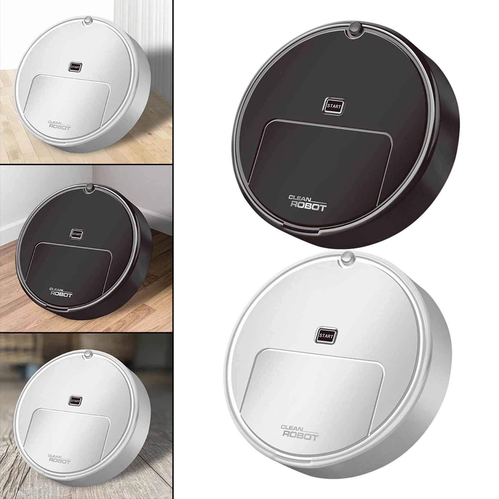 Household Robot Automatic Vacuum Cleaner Floor Sweeping for Corner White