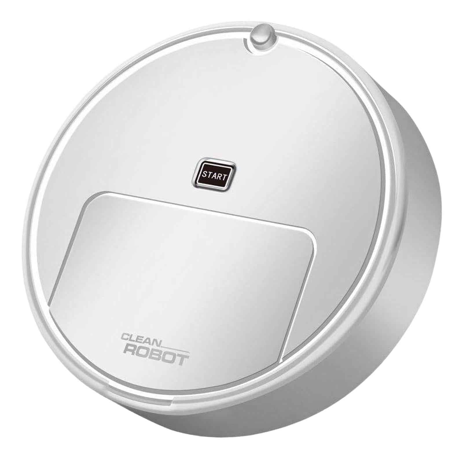 Household Robot Automatic Vacuum Cleaner Floor Sweeping for Corner White