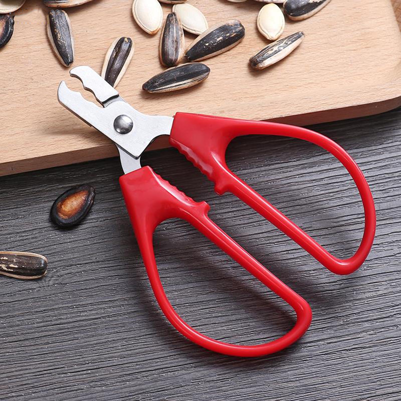 2xNut Shell Dried Fruit Opener Kitchen Tool Peeling Pliers Nut Opener
