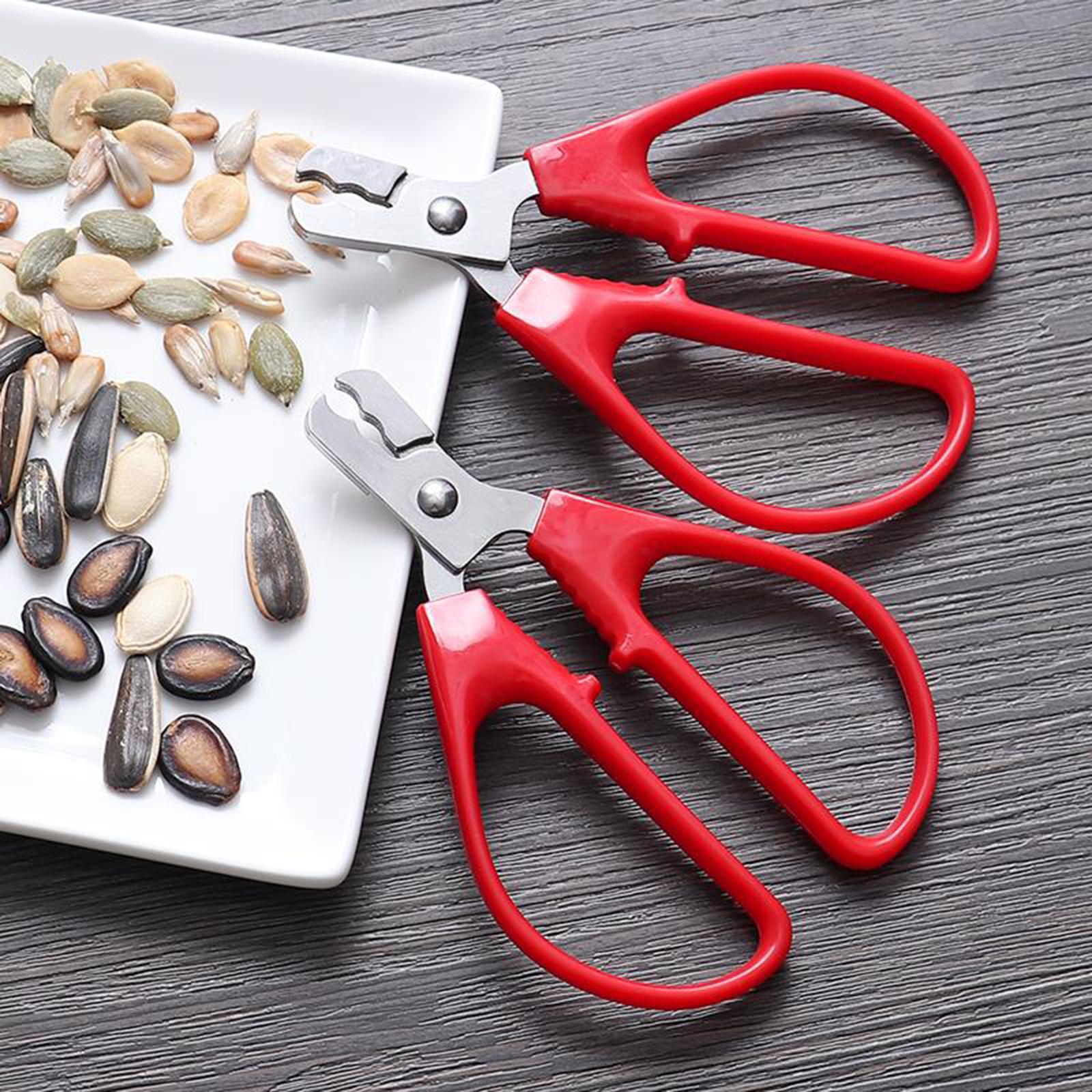 2xNut Shell Dried Fruit Opener Kitchen Tool Peeling Pliers Nut Opener