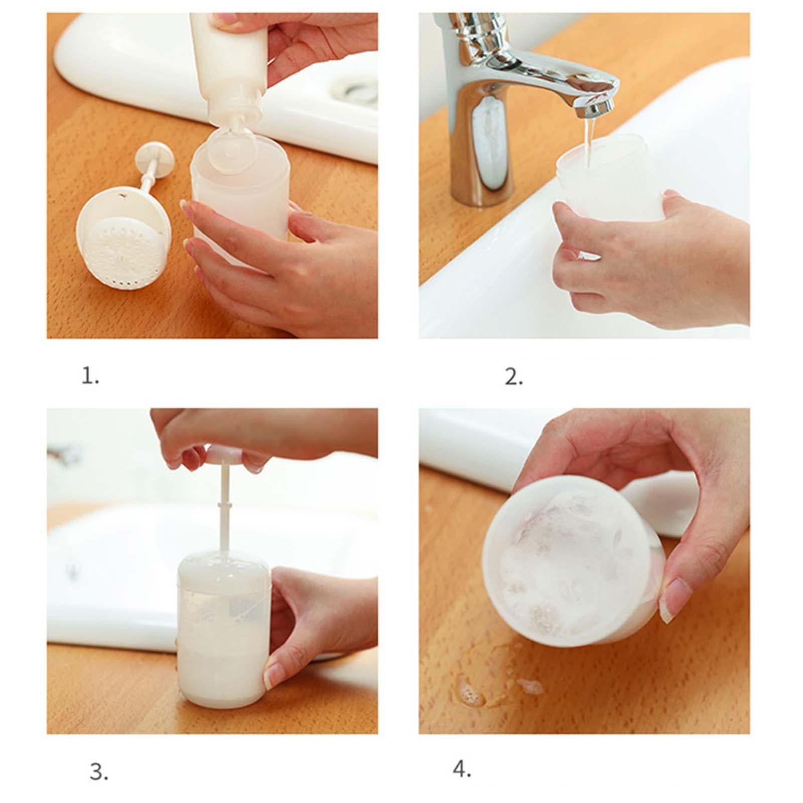 3xManual Foamer maker Facial Cleaning Tool Convenient for Bathroom Travel Shower