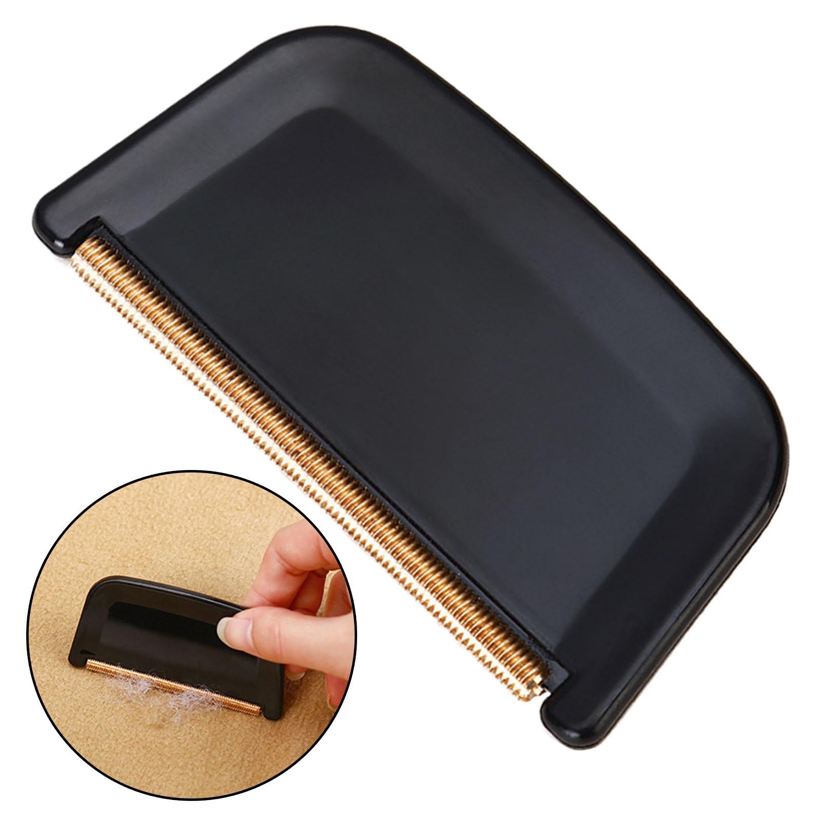 4xWool Cashmere Comb Multi Fabric Garments DE Pilling Removing Fuzz and Lint Black