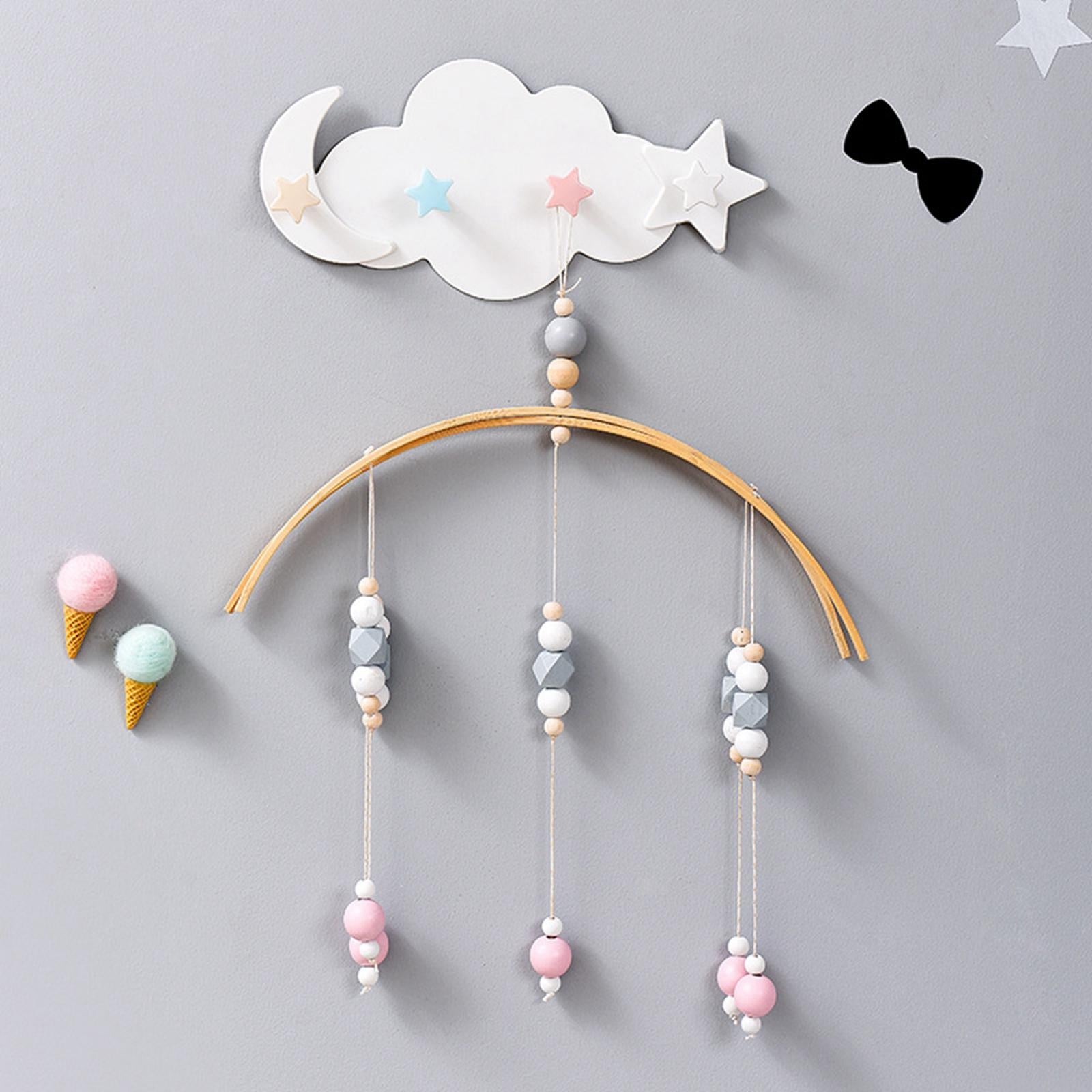 4xMultifunctional Key Rack Shape Nordic Style Wall Mounted for Bedroom