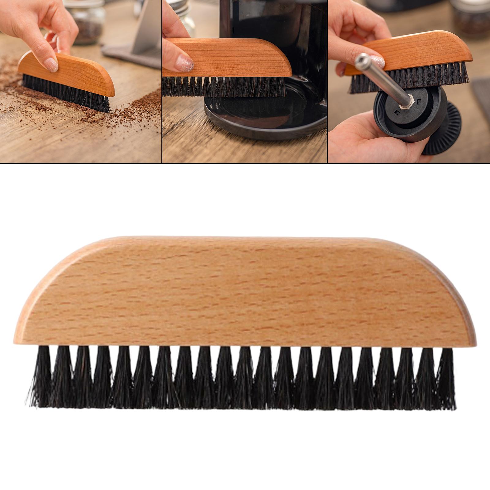 3xCoffee Machine Cleaning Brush Tool Cleaner Brush for Bean Powder Flour Style B