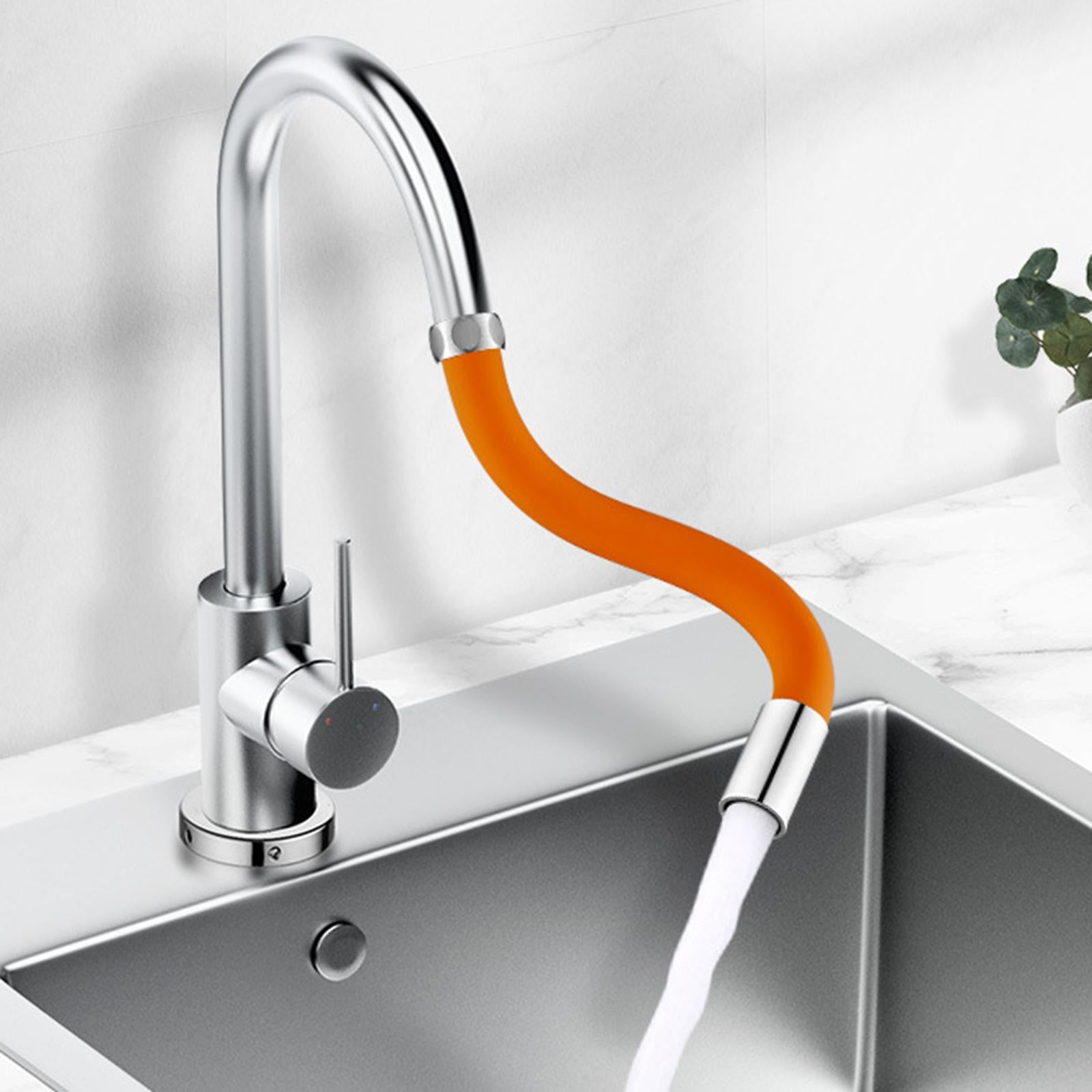 3x360 Rotary Faucet Extender Faucet Hose 1/2'' Splashproof  20cm