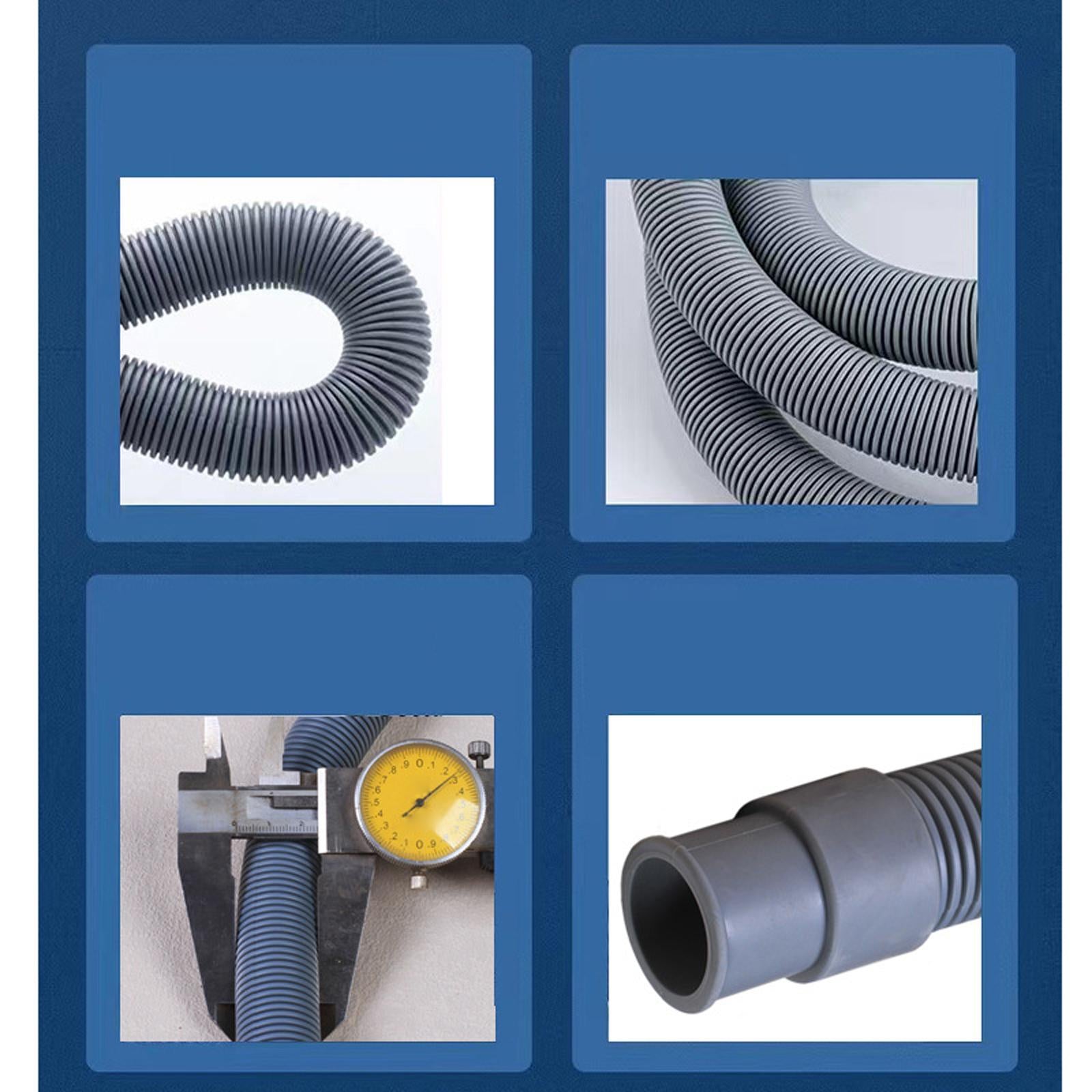 2xWashing Machine Drain Waste Hose Stretchable for Garden Accessories 150cm