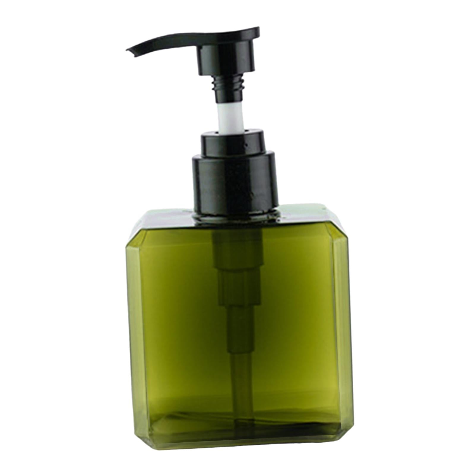 3x1Pack Liquid Soap Dispenser Empty Bottle for Tabletop Wash Room Hand Soap 250ml Green