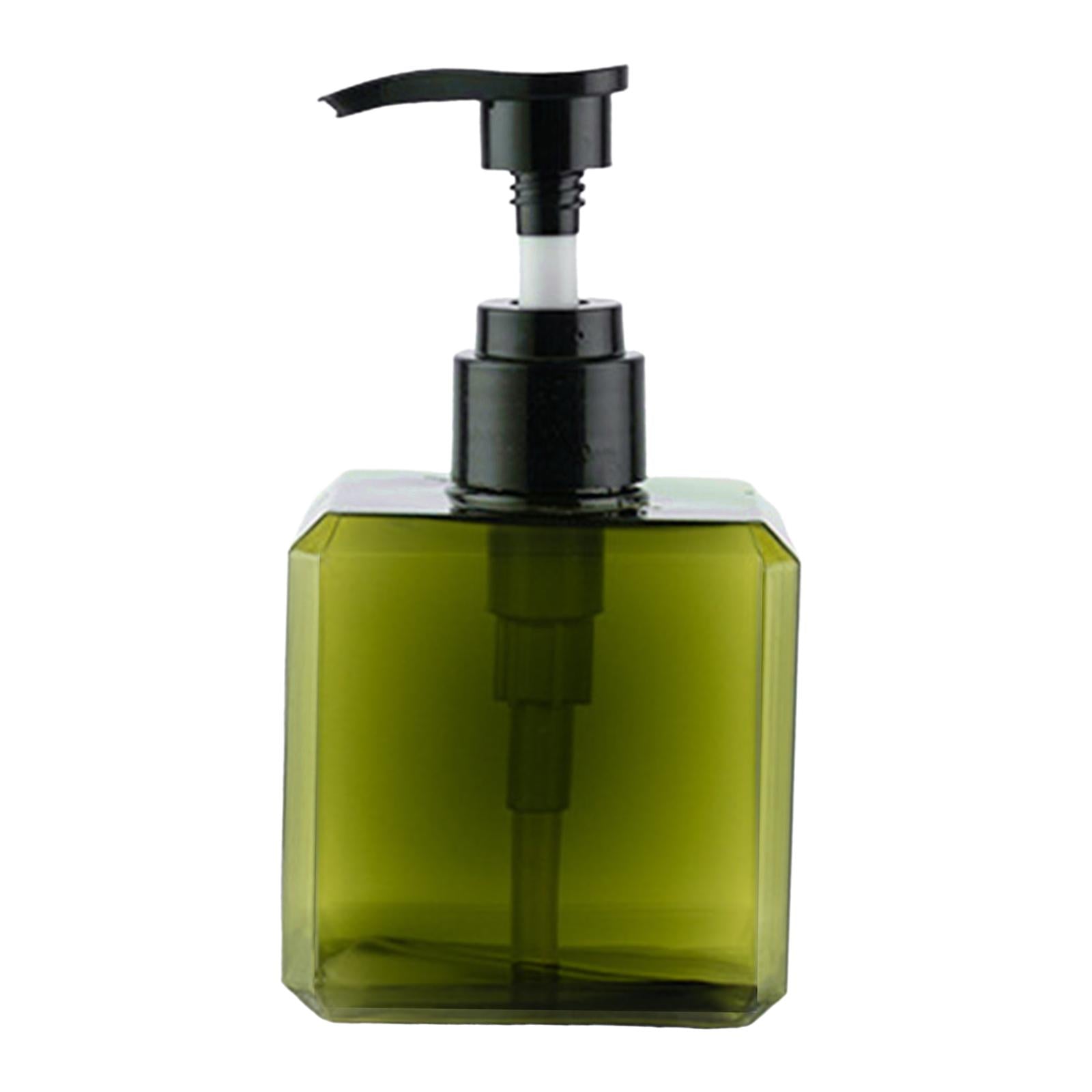 3x1Pack Liquid Soap Dispenser Empty Bottle for Tabletop Wash Room Hand Soap 250ml Green