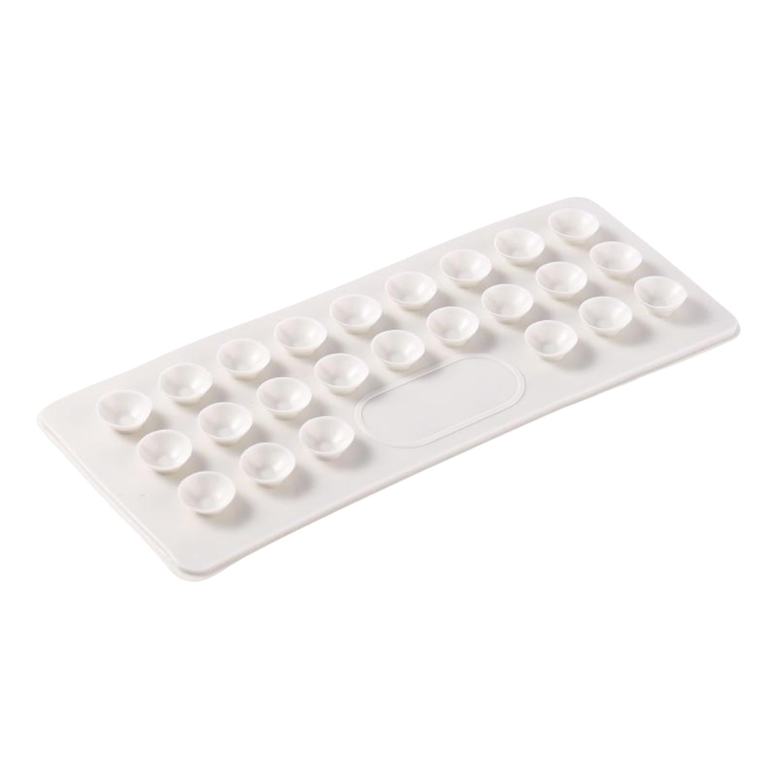 3xPortable Double Sided Suction Cups for Bathroom Toothpaste Handwashing Fluid white rectangle