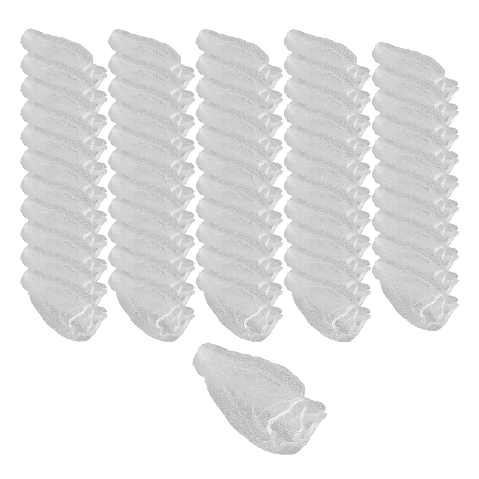 4x50Pcs Sink Strainer Net Bag Filter Net for Sink Drainage Kitchen Bathroom
