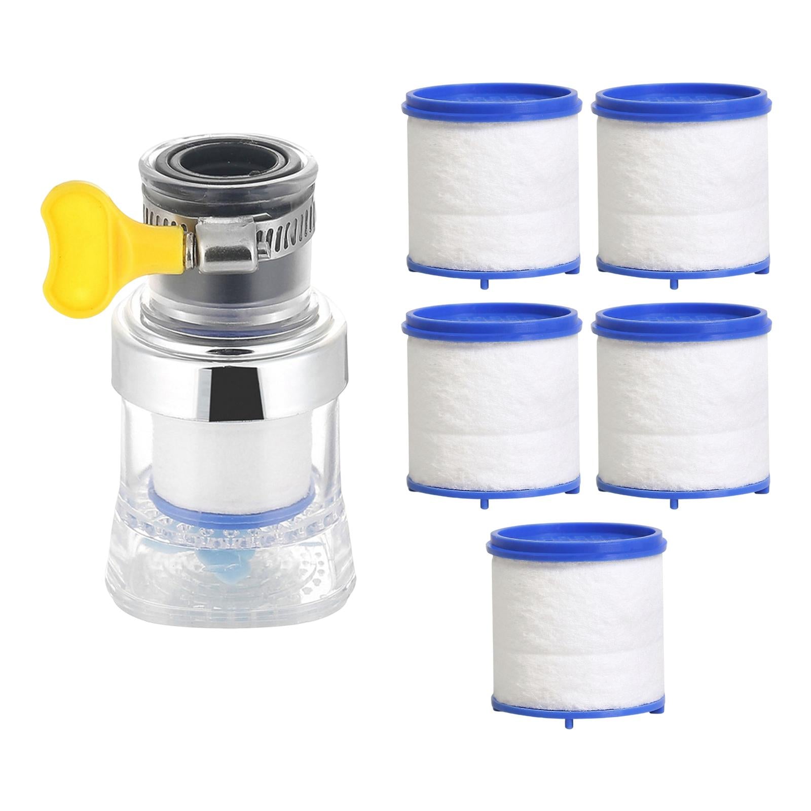 4xFaucet Adapter Anti Universal for Home Sink Replacement Nozzle