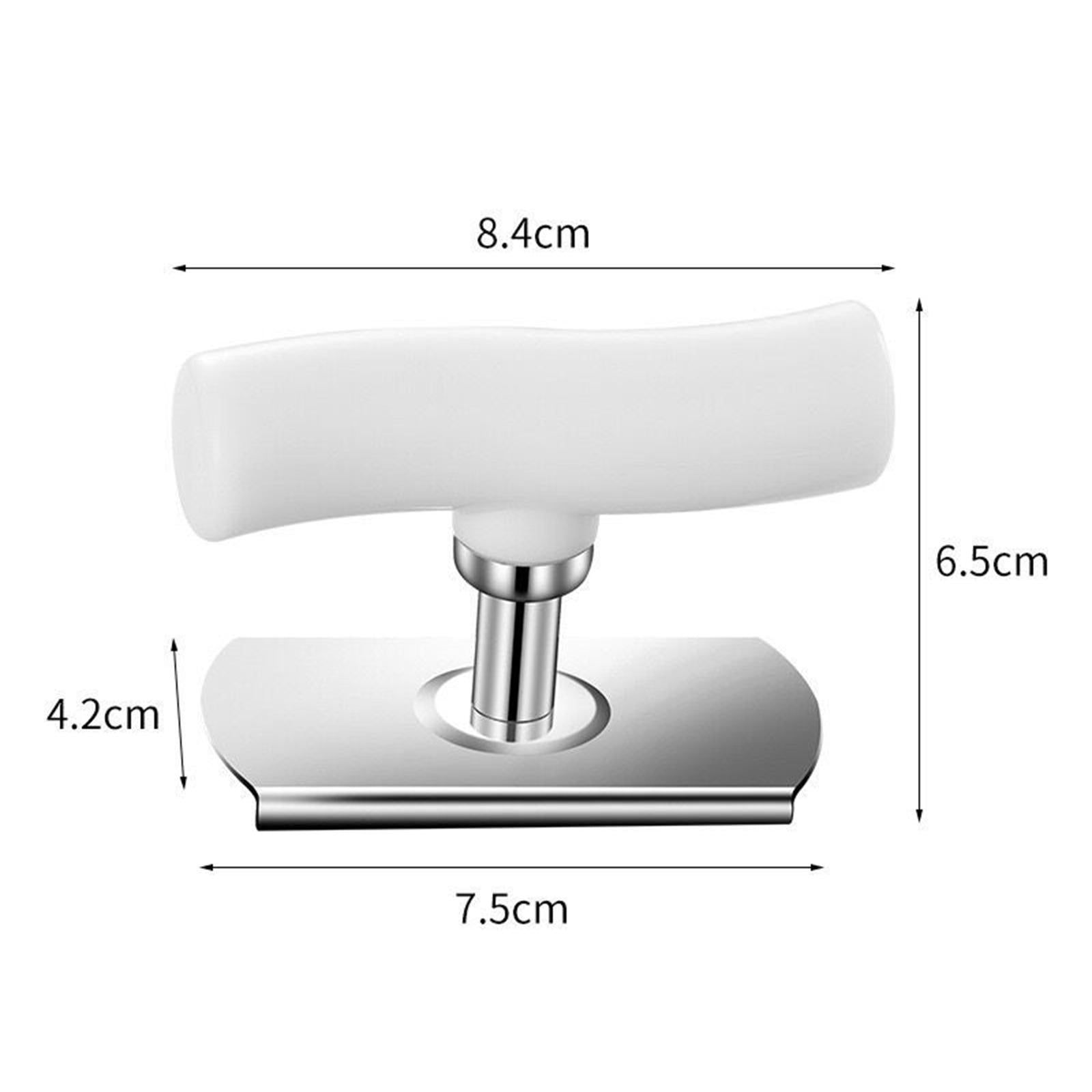 2xStainless Steel Bottle Opener Lid Opener Multifunction for Kitchen Women White