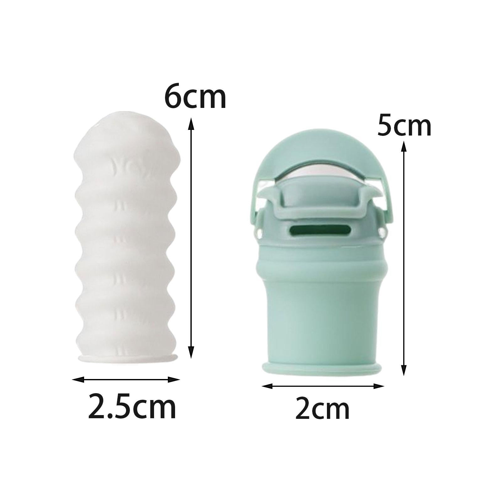 2xSilicone Garden Thumb Cutter Harvesting Tool for Potted Gardening Kitchen