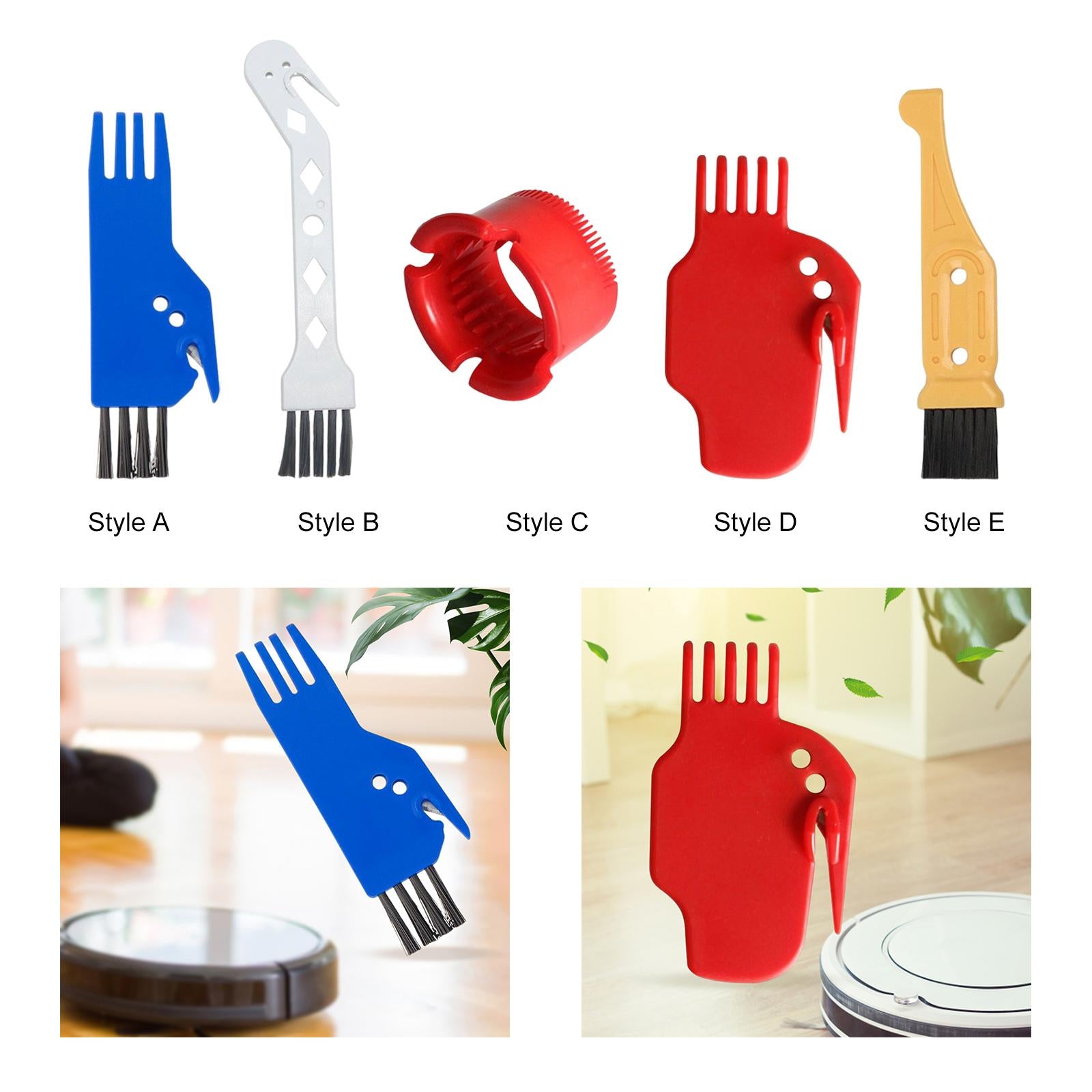 2xVacuum Cleaner Cleaning Brush Parts Portable for Vacuum Parts Accessories Style A