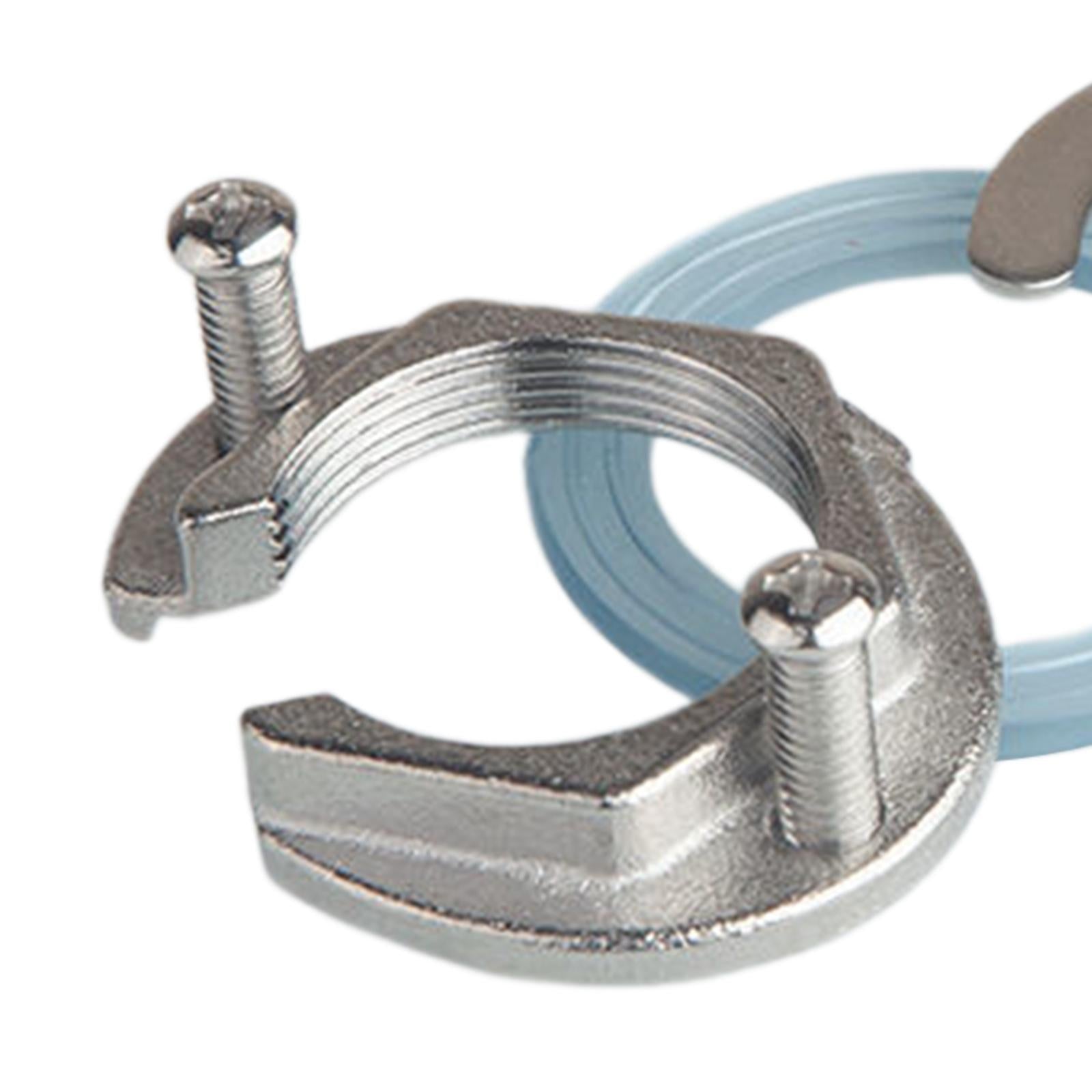2xSink Faucet Fastener Tool Fixing Parts Easily Install for Kitchen Bathroom Stainless Steel