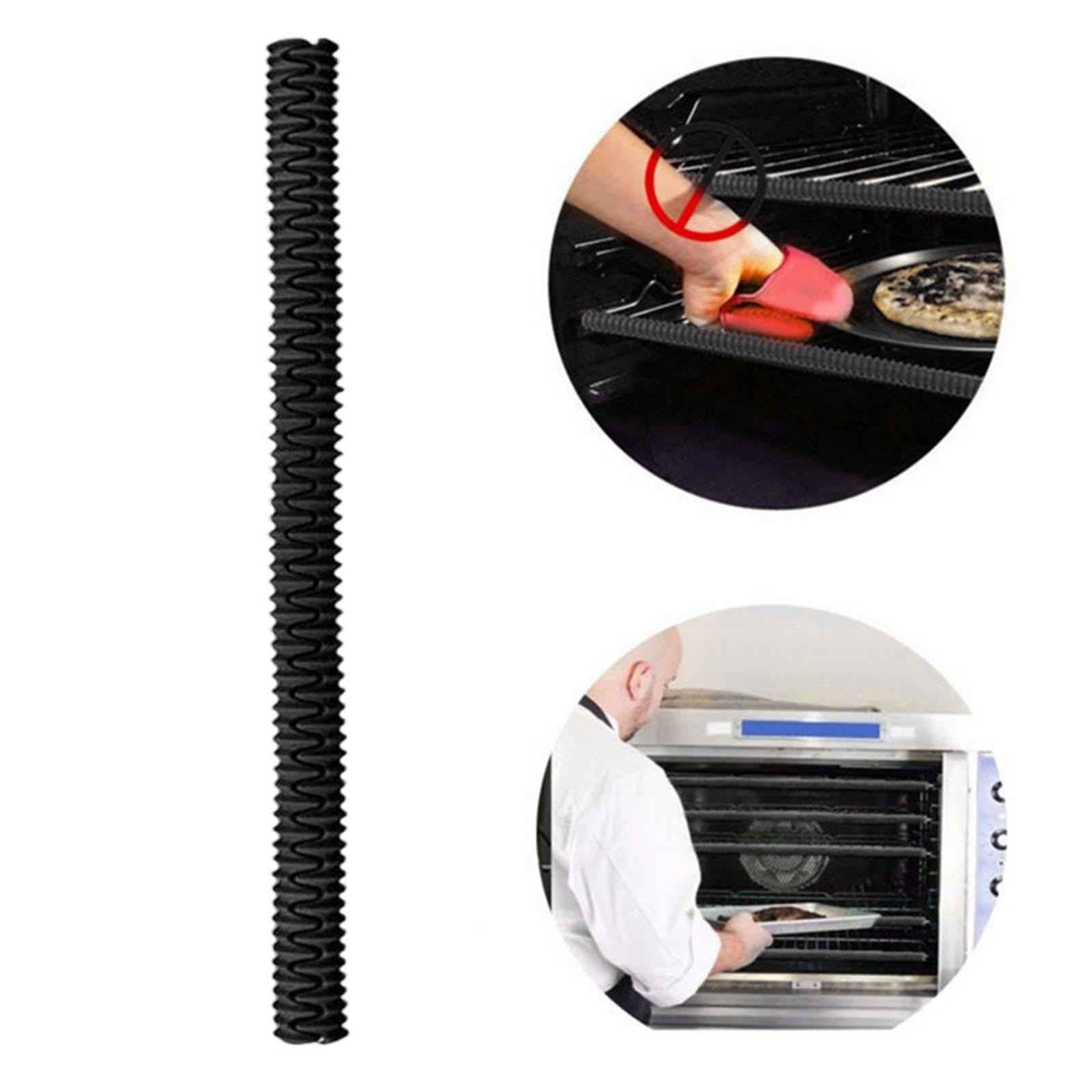 Oven Holder Guard Durable Accessories Easy Using Baking Tool for Home Kitchen Black