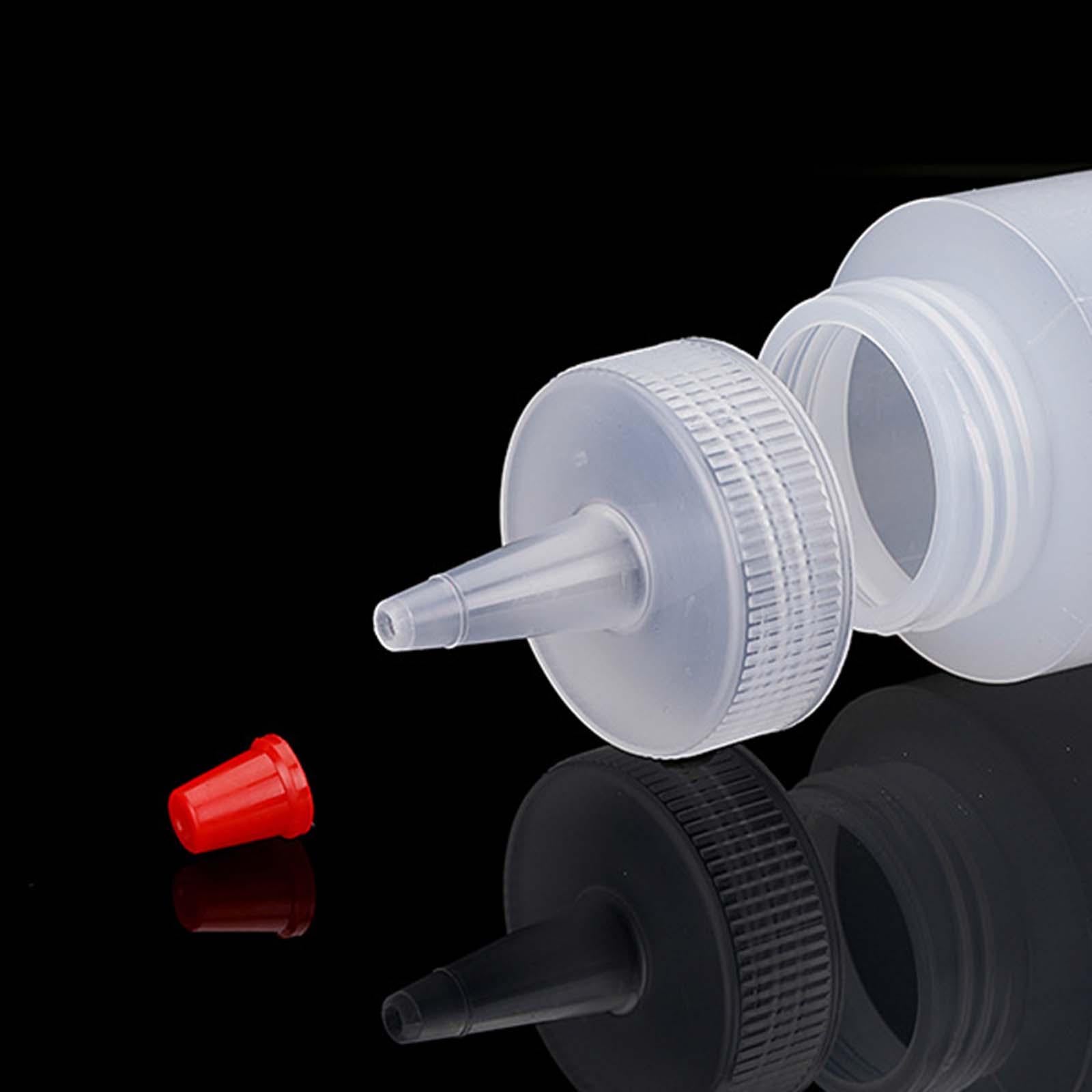 6xSalad Dressing Bottle Leakproof Ketchup Dispenser for home 240ml