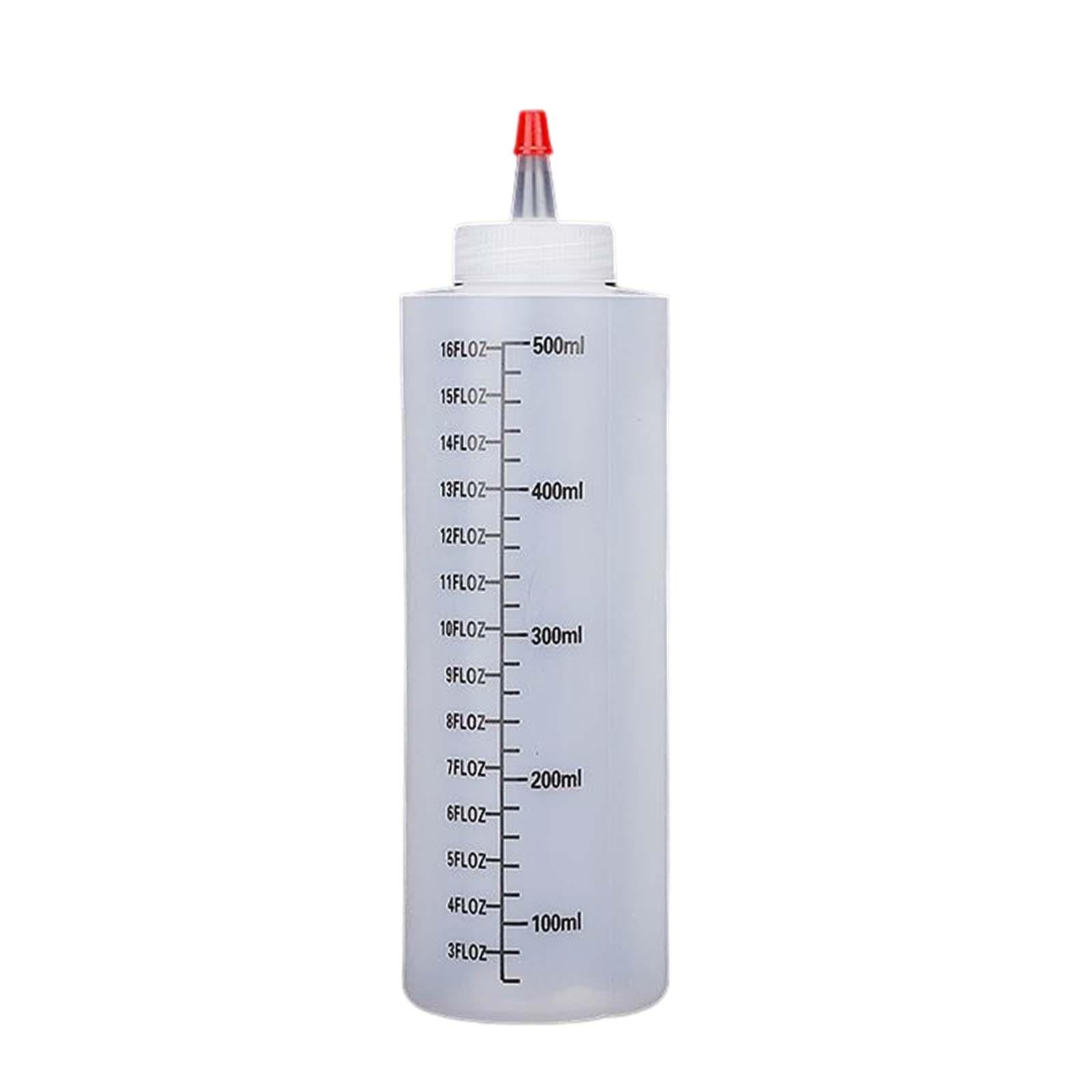 2xSalad Dressing Bottle Leakproof Ketchup Dispenser for home 500ml